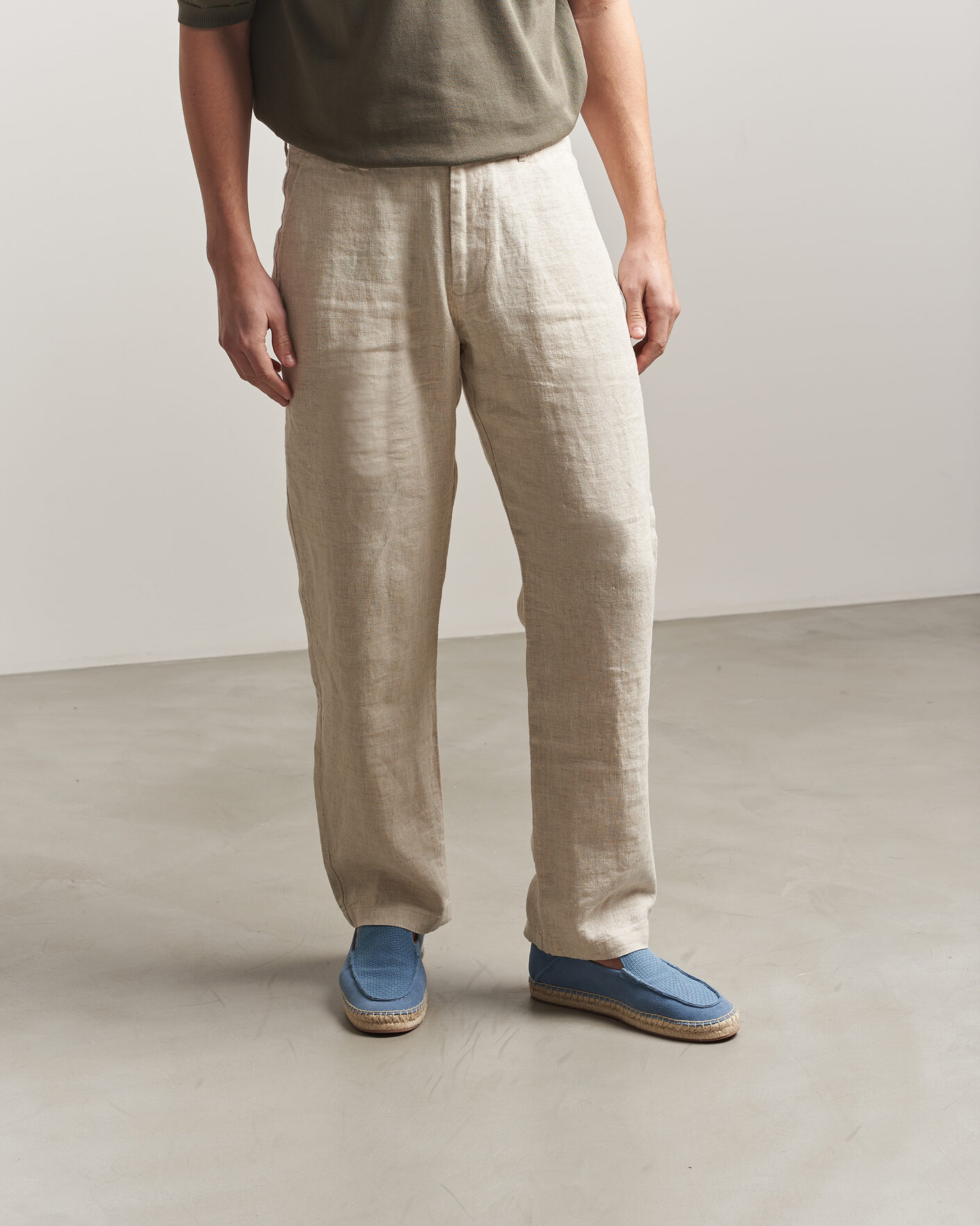 Uomini | Espadrillas | BOSS BLACK | Madeira Suede Espadrilles Open Blue