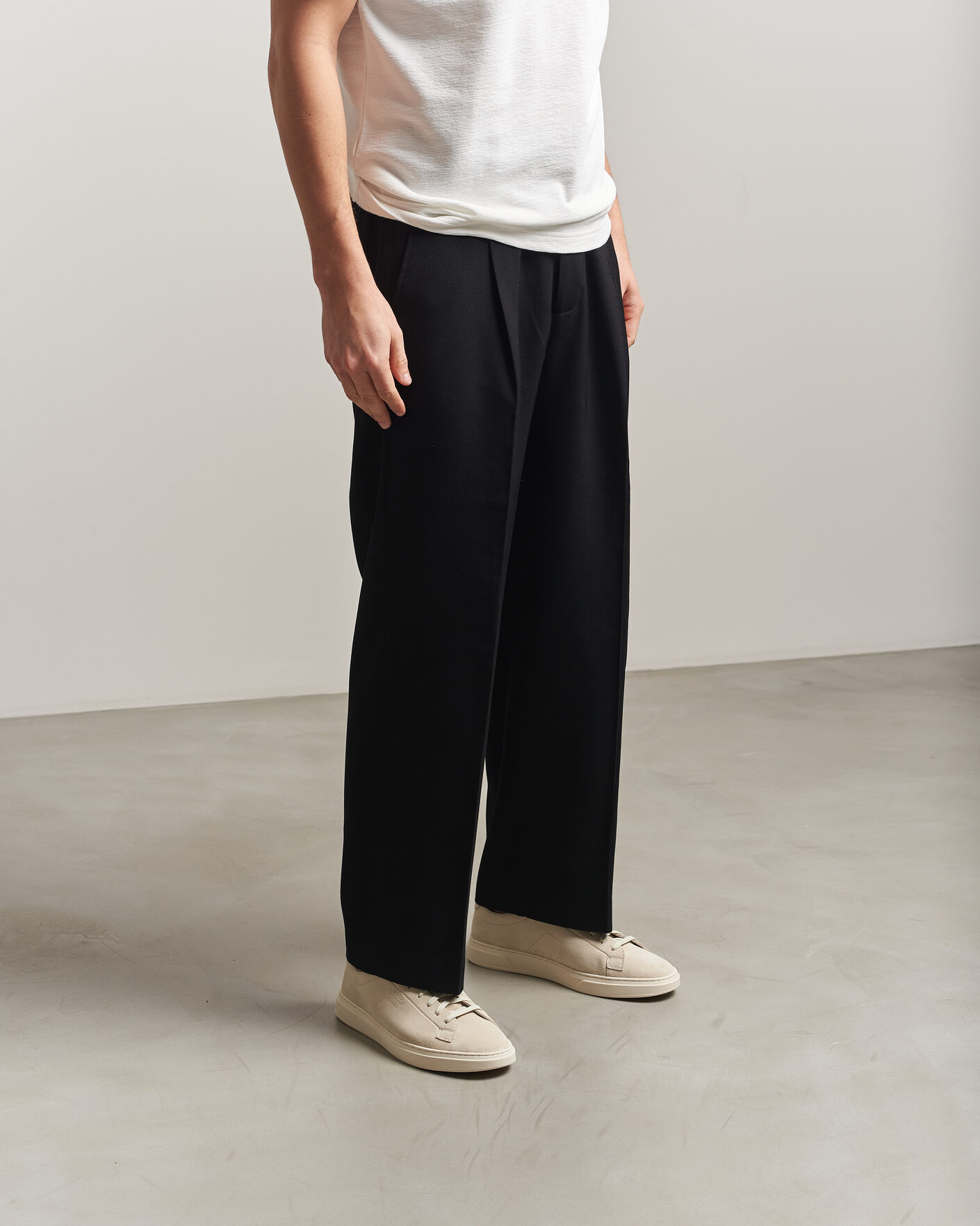 Uomini | Sneakers | BOSS BLACK | Kieran Suede Sneaker Open White