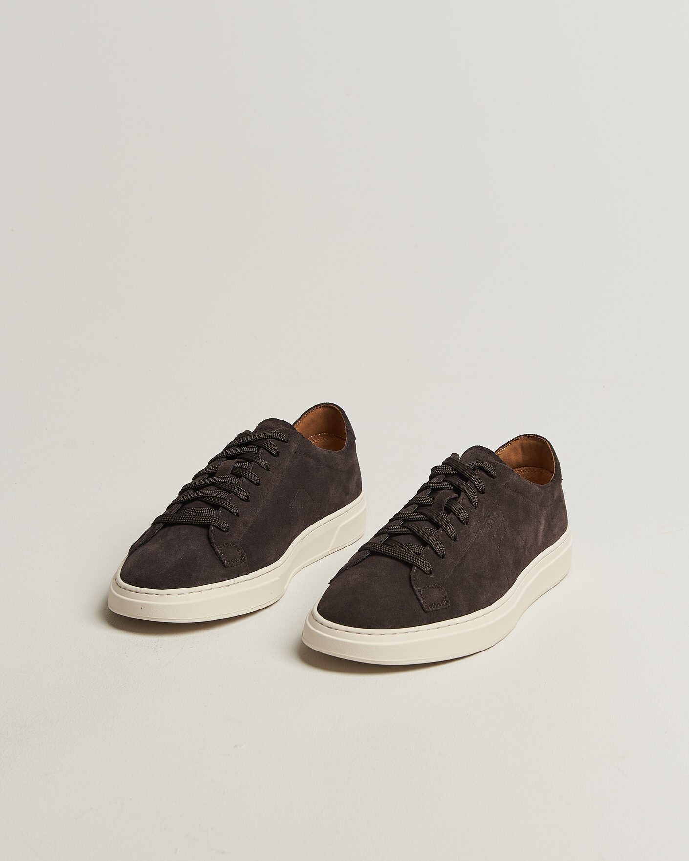 Uomini | Sneakers | BOSS BLACK | Kieran Suede Sneaker Dark Brown