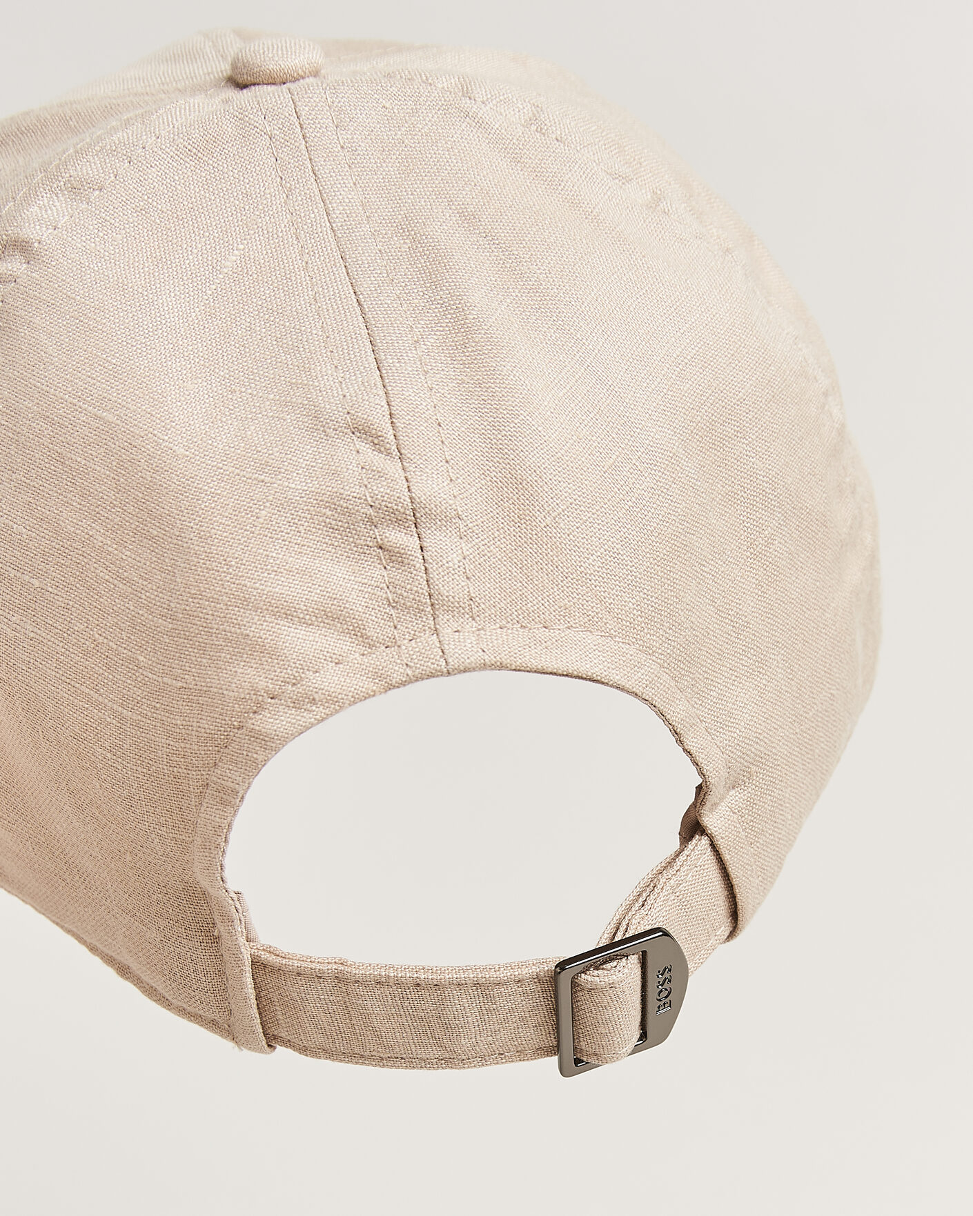 Uomini | Cappelli & Berretti | BOSS BLACK | Zed Linen Cap Open Beige