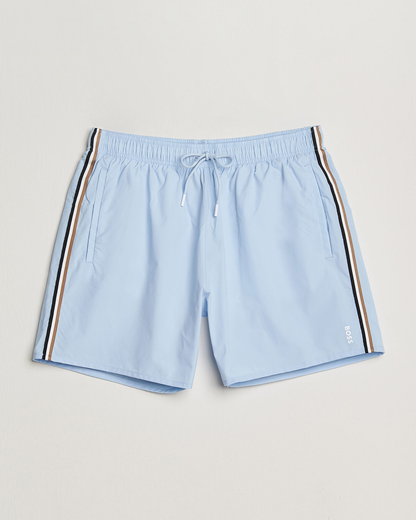 Uomini | Costumi da bagno | BOSS BLACK | Iconic Swimshorts Light Blue