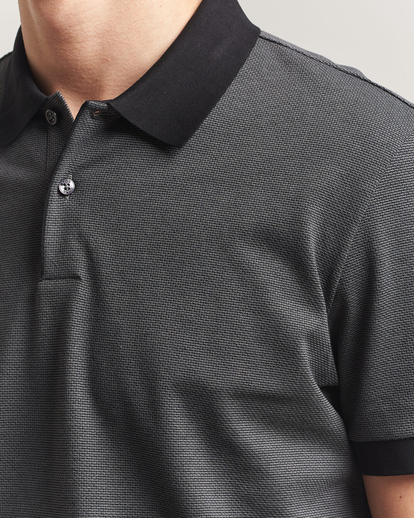 Uomini | Polo | BOSS BLACK | Parlay Jersey Polo Black