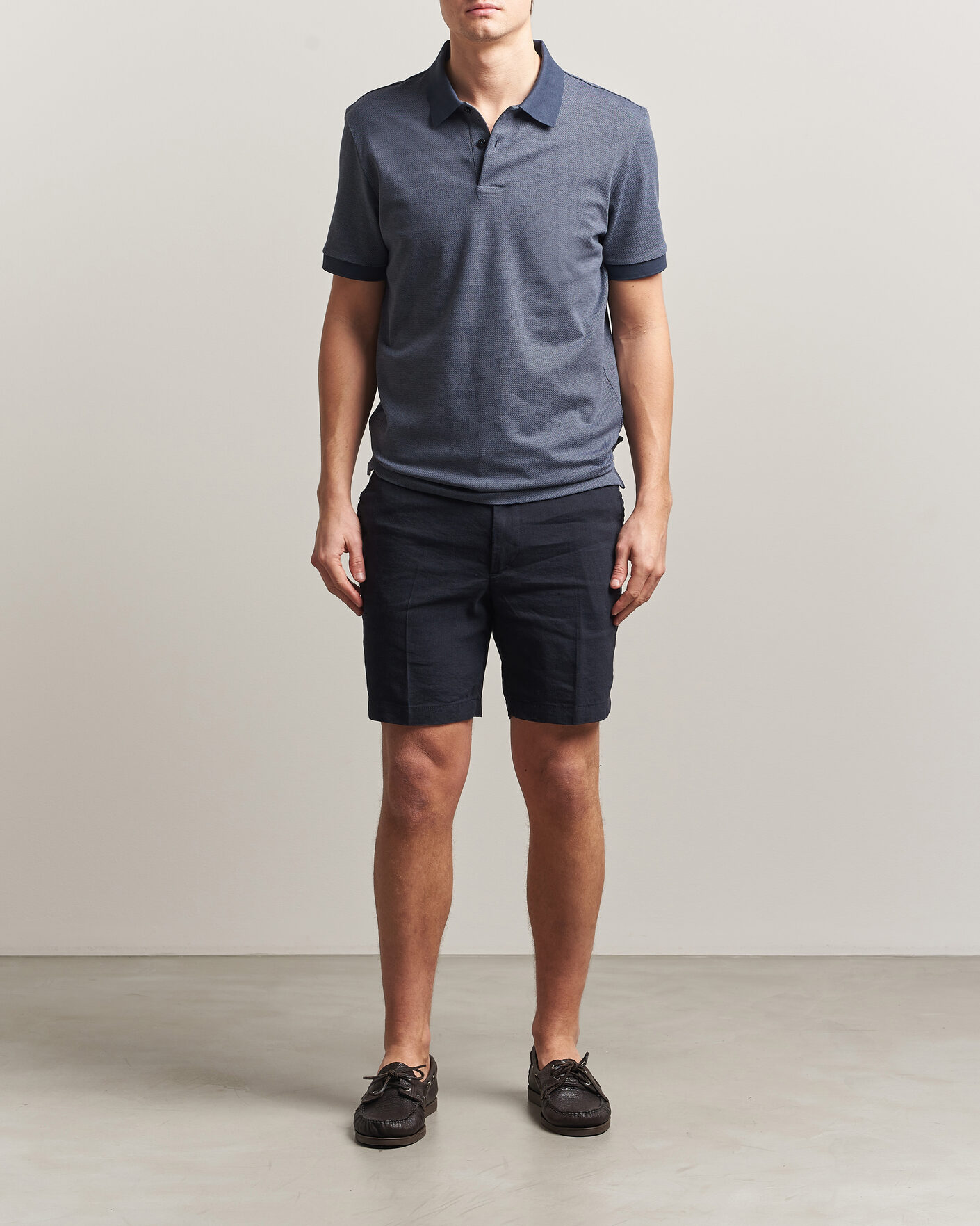 Uomini | Polo | BOSS BLACK | Parlay Jersey Polo Dark Blue