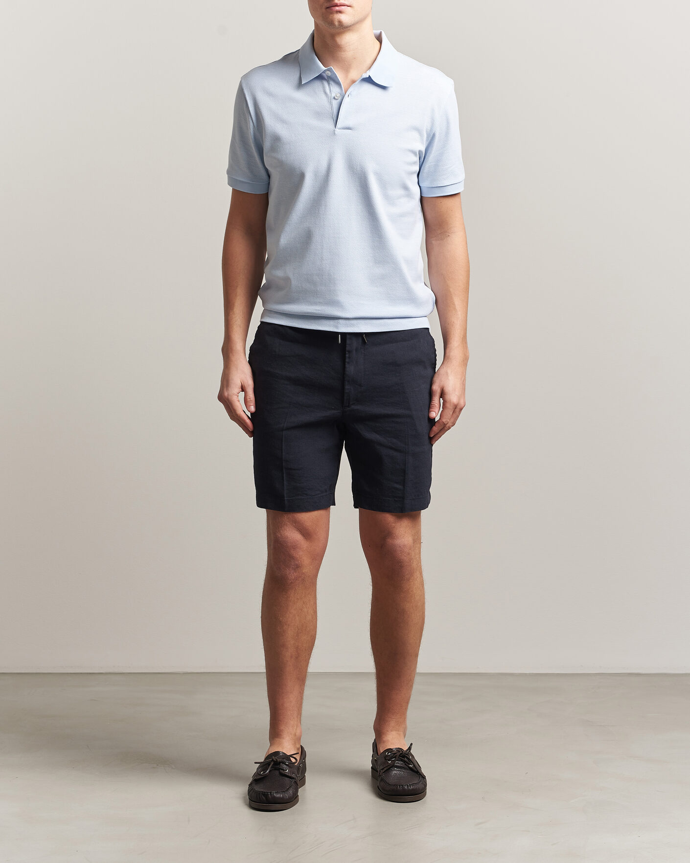 Uomini | Polo | BOSS BLACK | Parlay Jersey Polo Light Blue