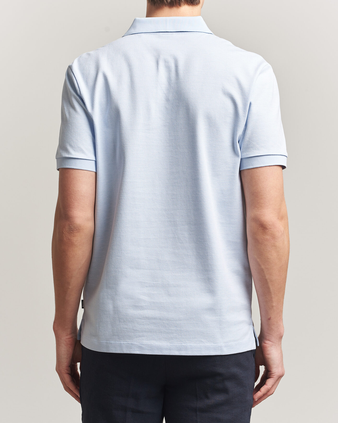 Uomini | Polo | BOSS BLACK | Parlay Jersey Polo Light Blue