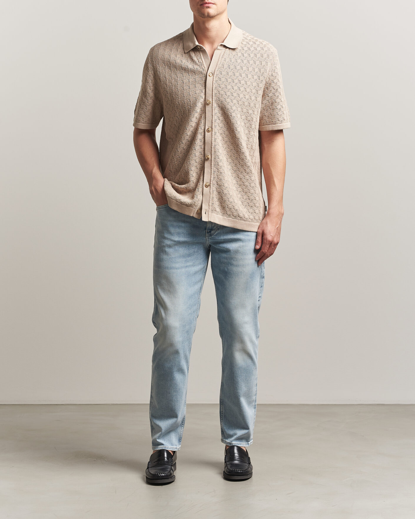 Uomini | Jeans | BOSS BLACK | Ogden Jeans Light Blue