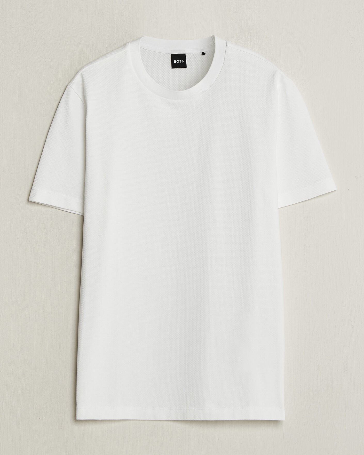 Uomini | T-shirt | BOSS BLACK | Thompson Structured T-Shirt White