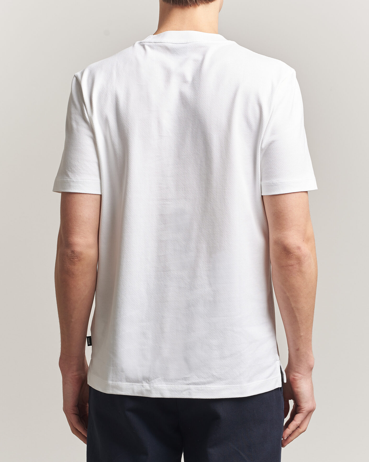Uomini | T-shirt | BOSS BLACK | Thompson Structured T-Shirt White