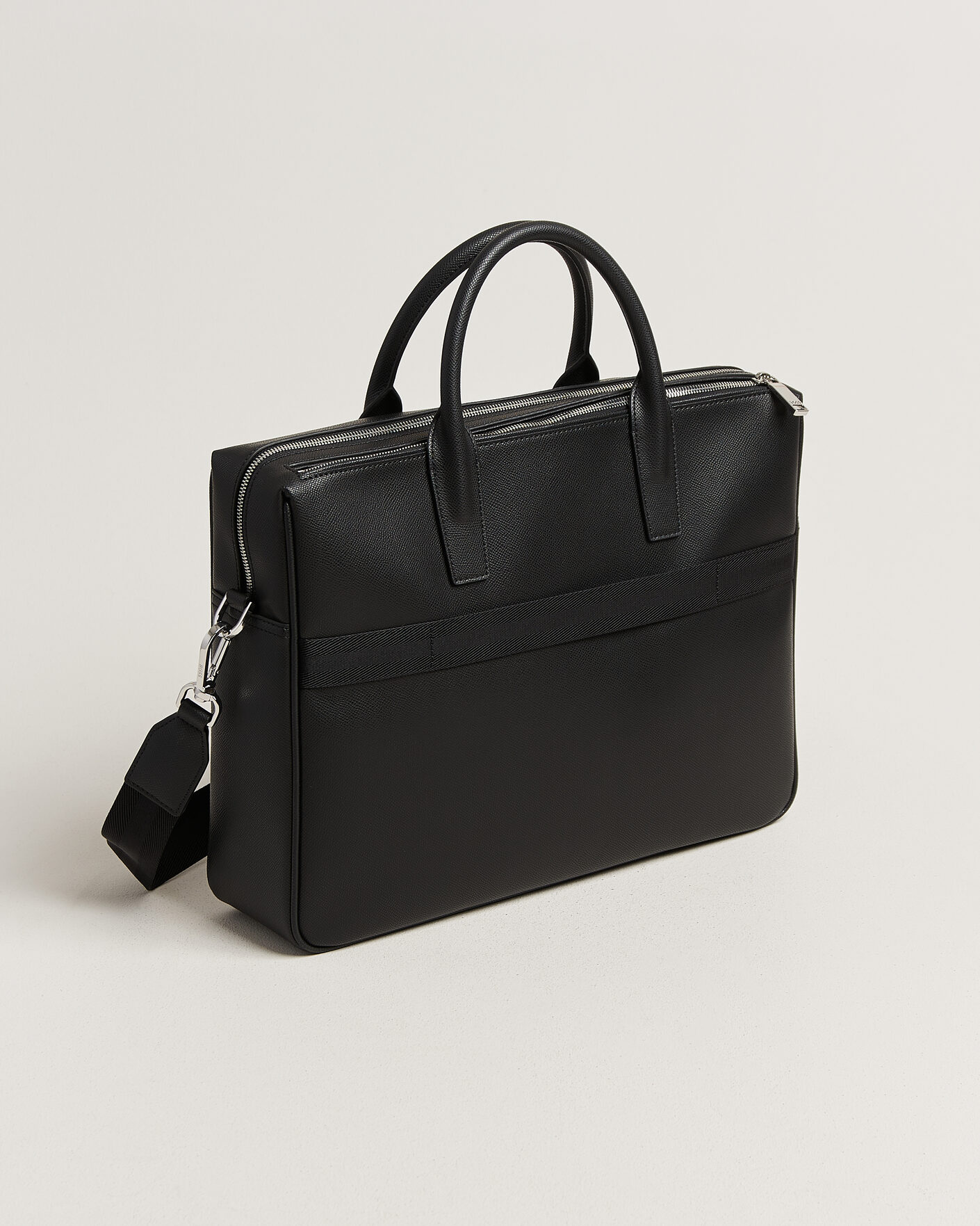 Uomini | Borse | BOSS BLACK | Daxter Leather Briefcase Black