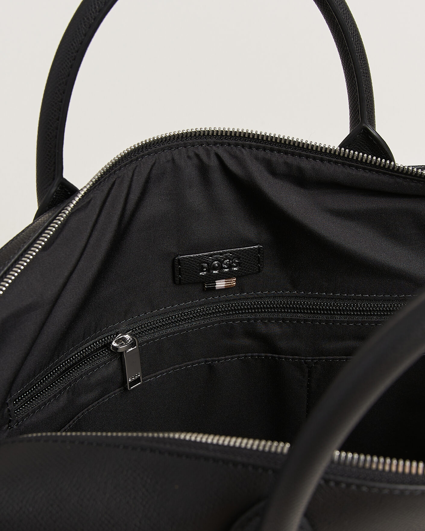 Uomini | Borse | BOSS BLACK | Daxter Leather Briefcase Black
