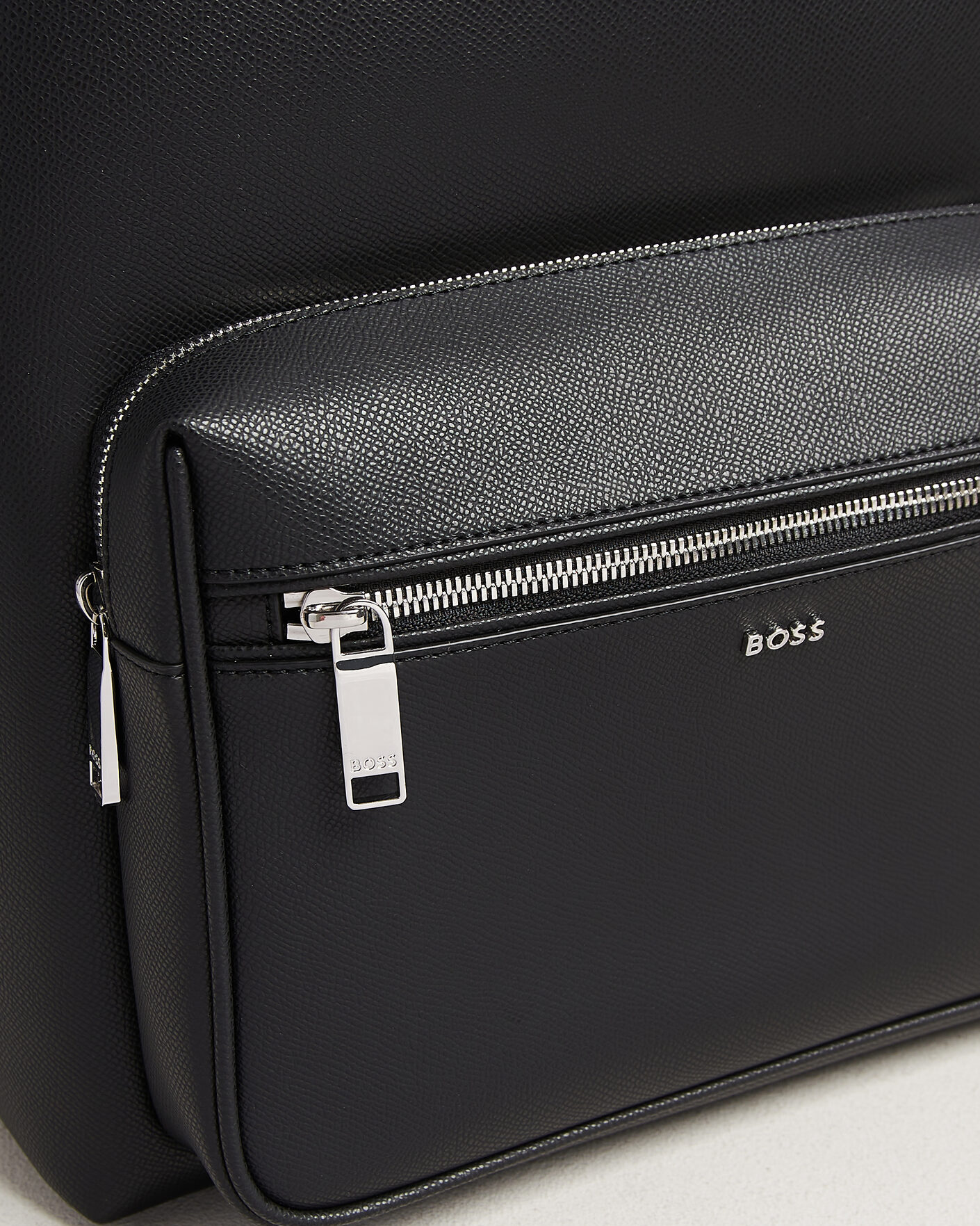 Uomini | Borse | BOSS BLACK | Daxter Leather Backpack Black