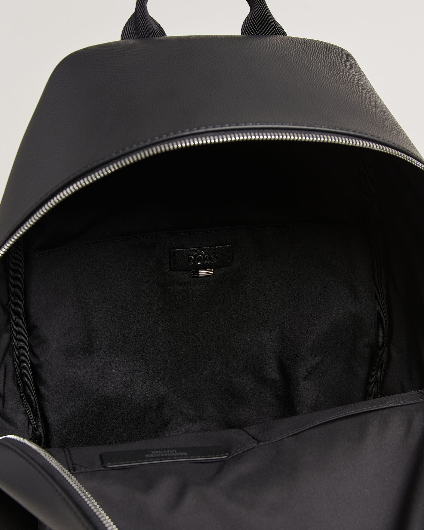 Uomini | Borse | BOSS BLACK | Daxter Leather Backpack Black