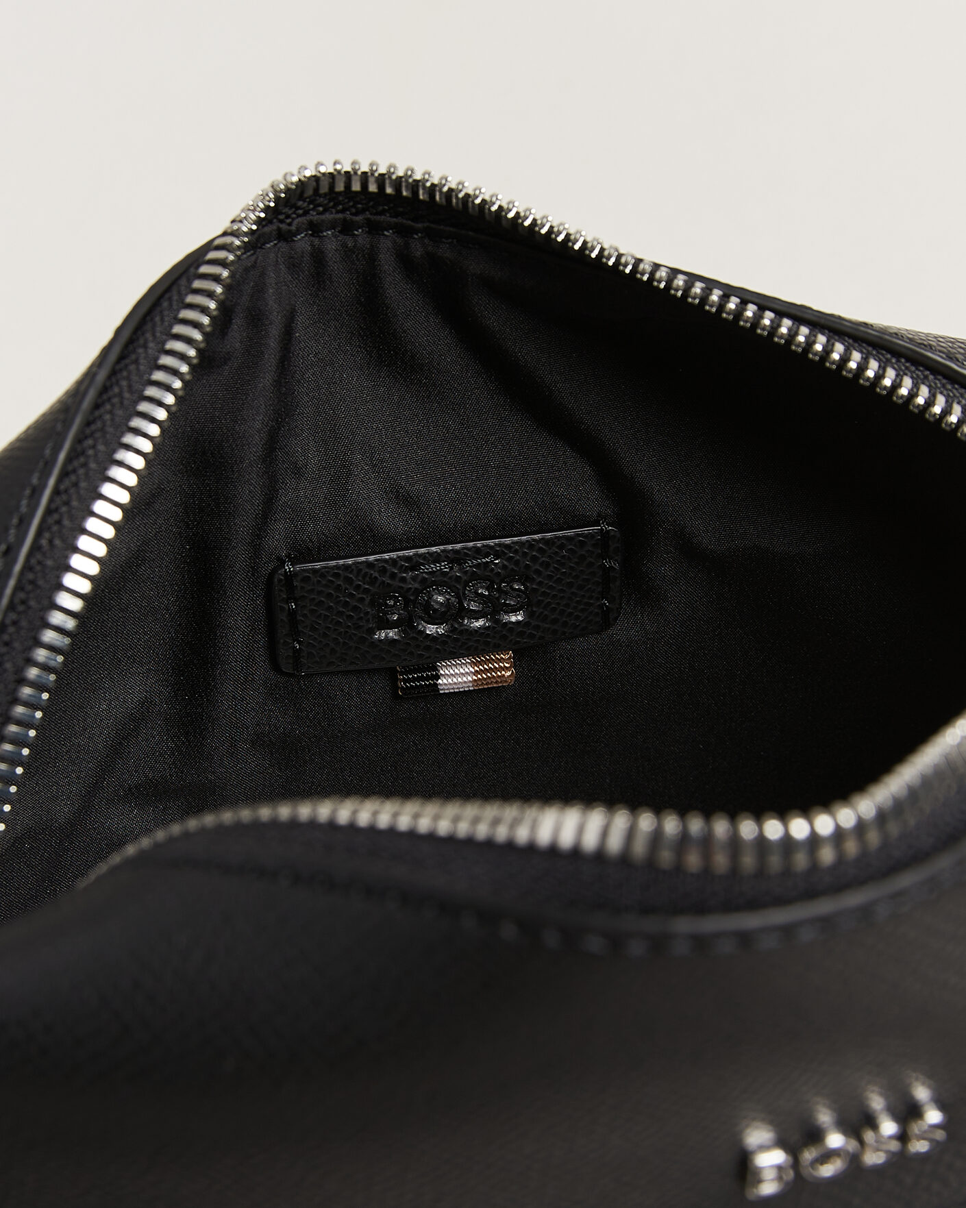 Uomini | Borse | BOSS BLACK | Daxter Leather Crossbody Bag Black