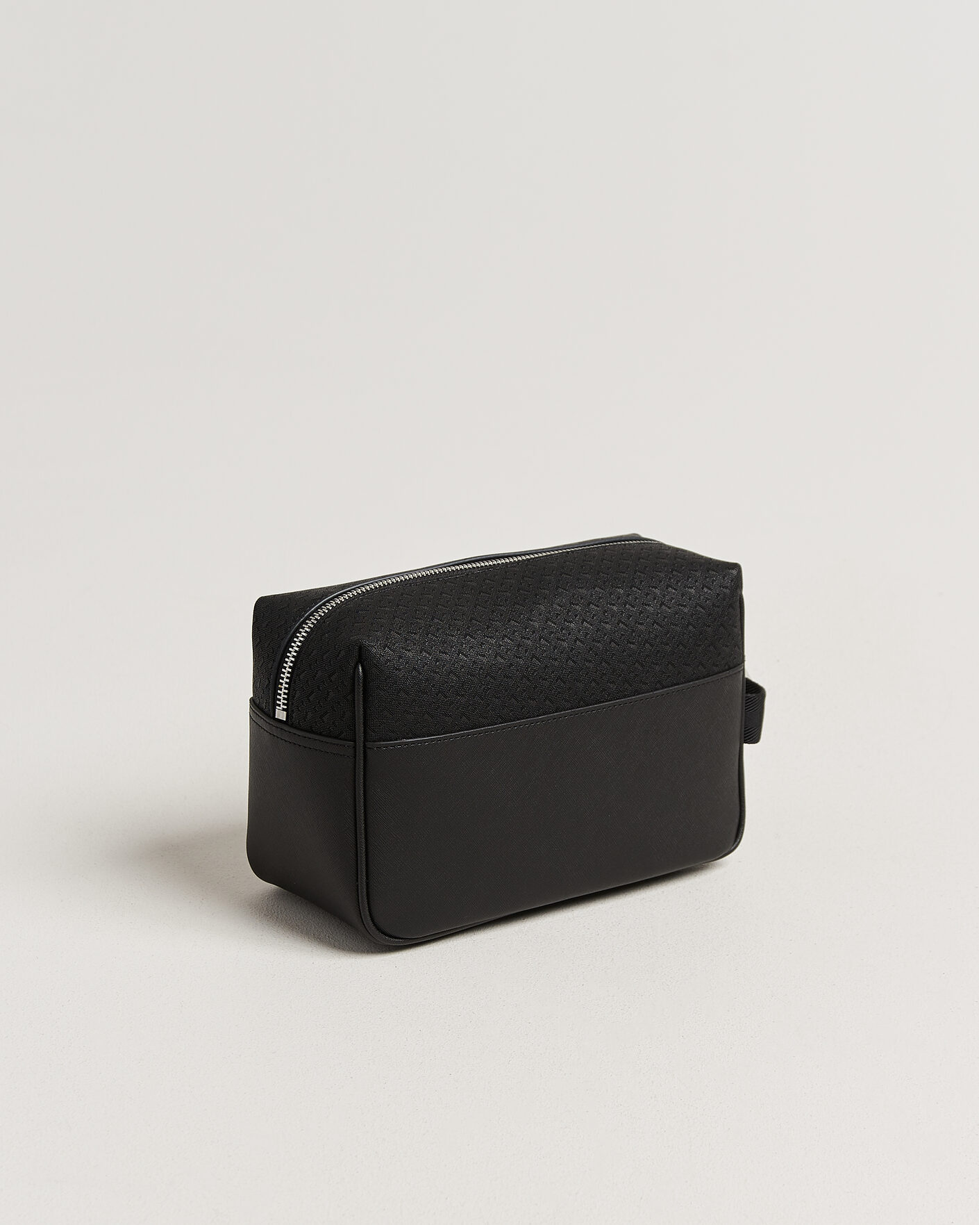Uomini | Borse | BOSS BLACK | Daxter Monogram Leather Washbag Black