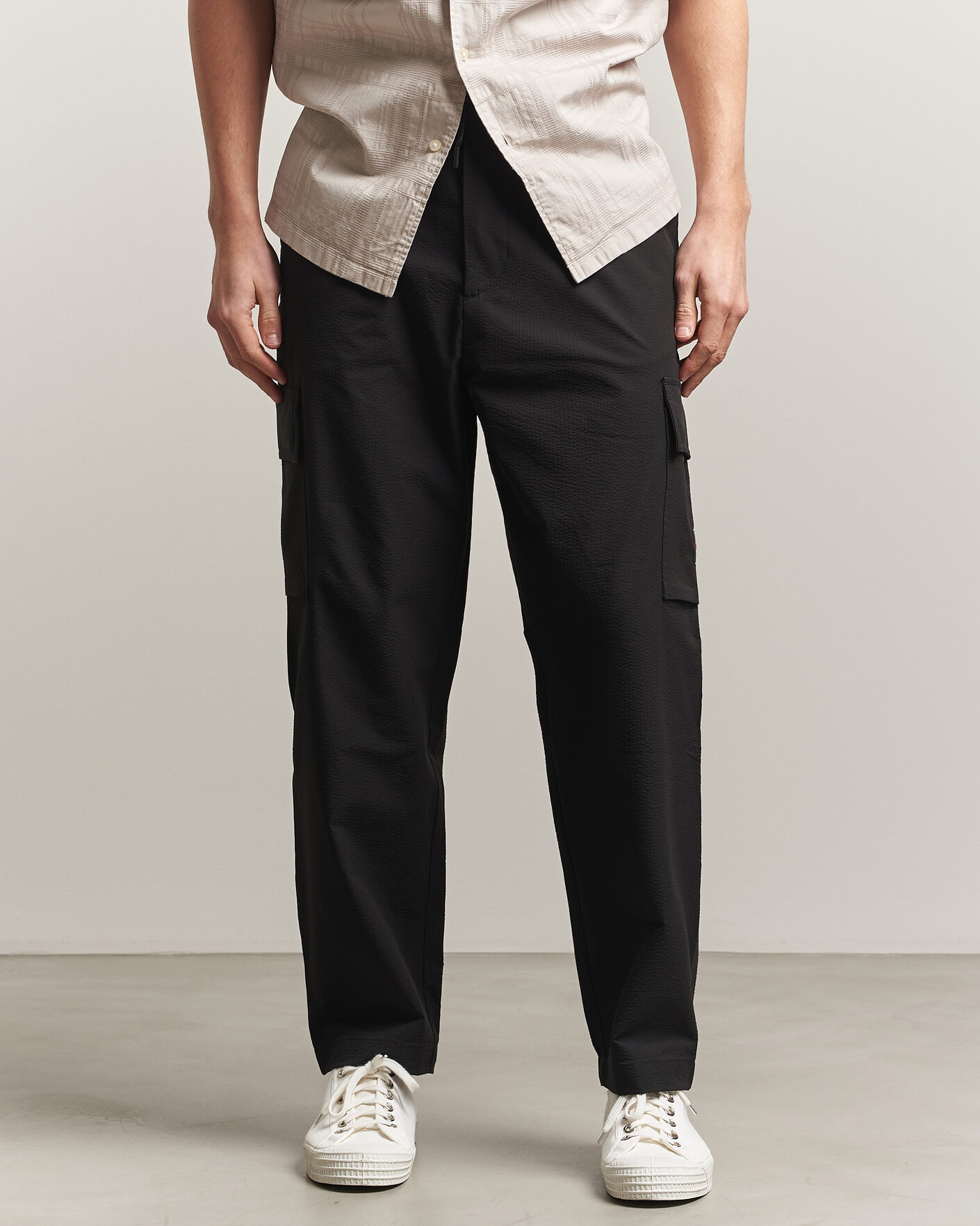 Uomini | Pantaloni | BOSS ORANGE | Sracky Cargo Pants Black