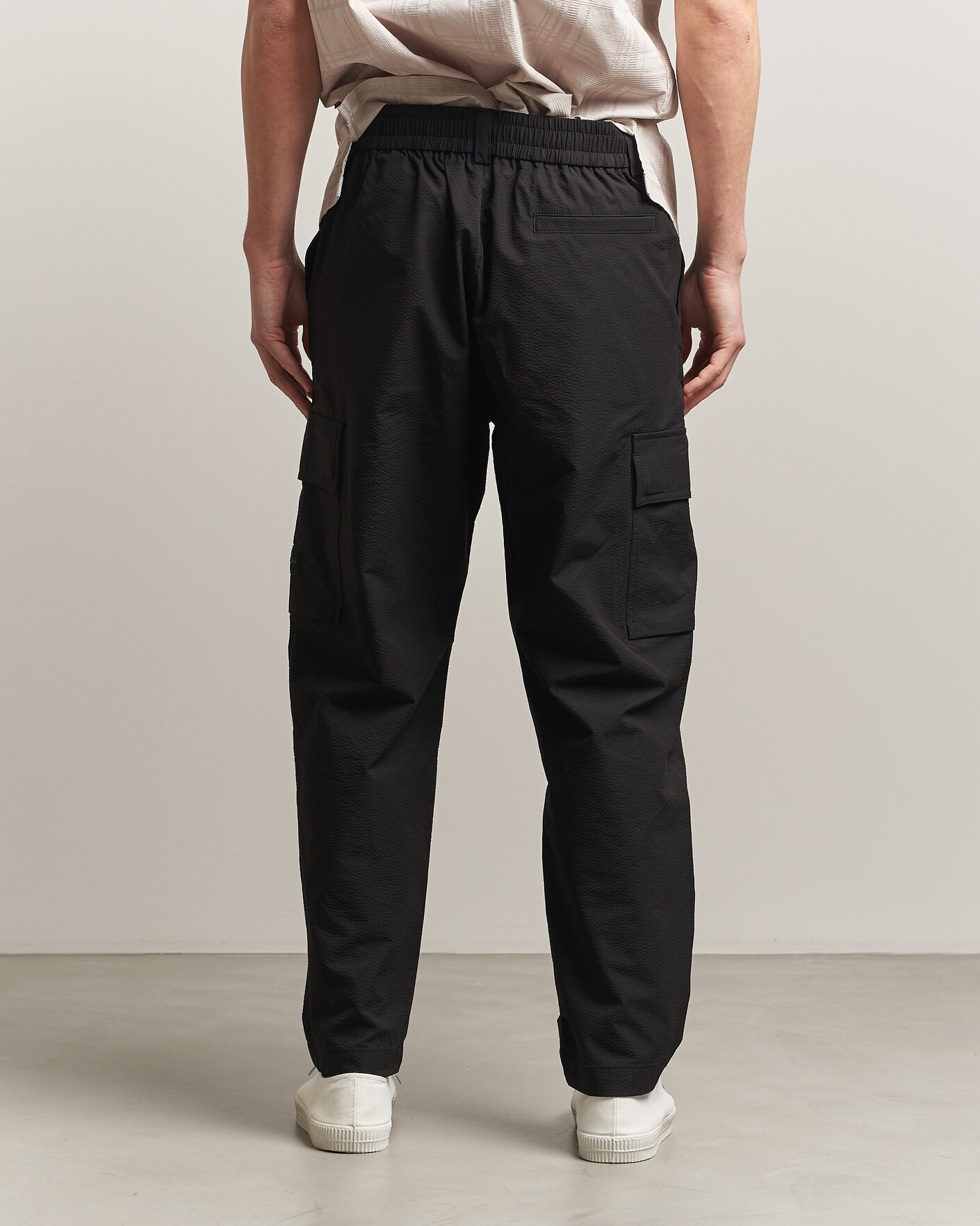 Uomini | Pantaloni | BOSS ORANGE | Sracky Cargo Pants Black