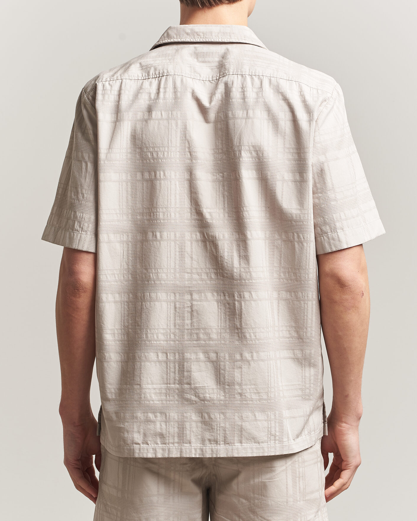 Uomini | Camicie | BOSS ORANGE | Rayer Cotton Resort Shirt Beige