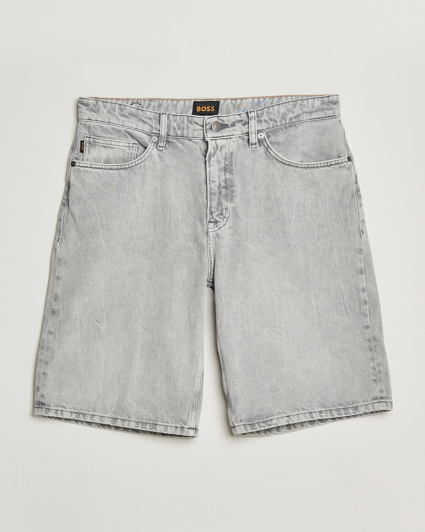 Uomini | Pantaloncini | BOSS ORANGE | Atacama Denim Shorts Medium Grey