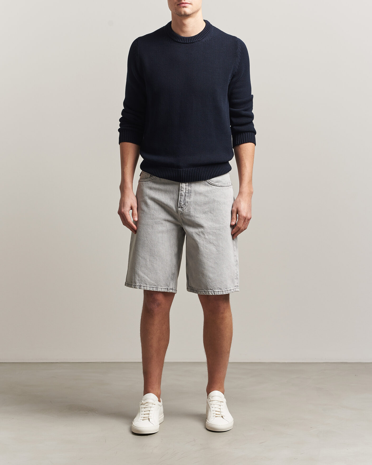 Uomini | Pantaloncini | BOSS ORANGE | Atacama Denim Shorts Medium Grey