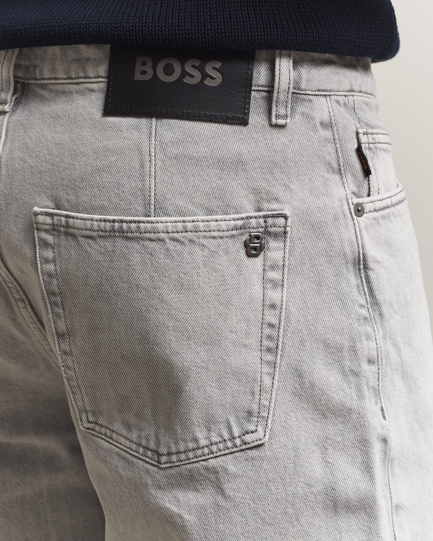 Uomini | Pantaloncini | BOSS ORANGE | Atacama Denim Shorts Medium Grey