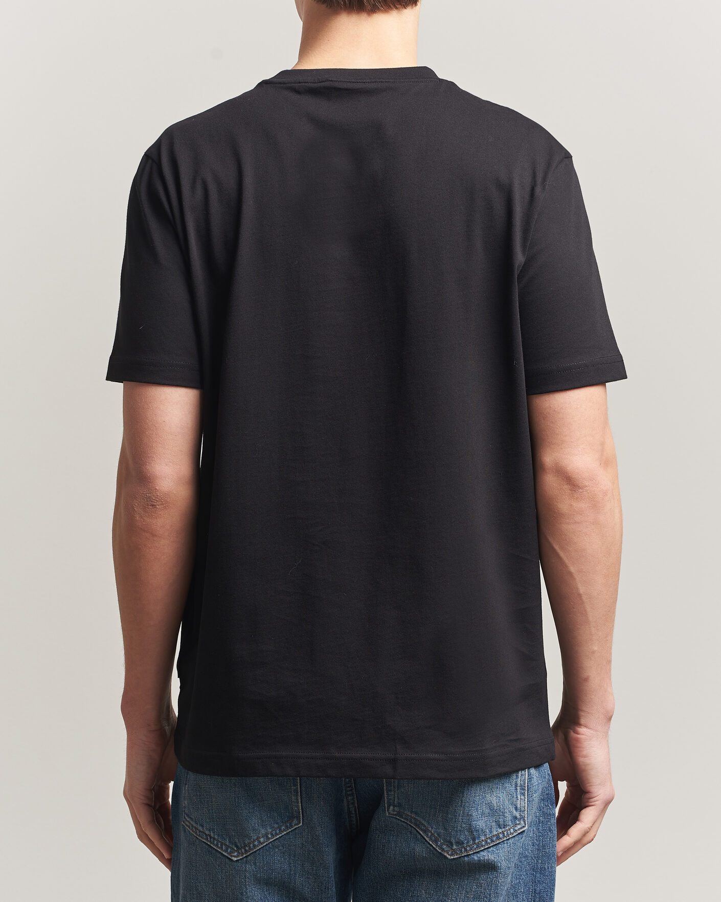 Uomini | T-shirt | BOSS ORANGE | Creature Printed Crew Neck T-Shirt Black
