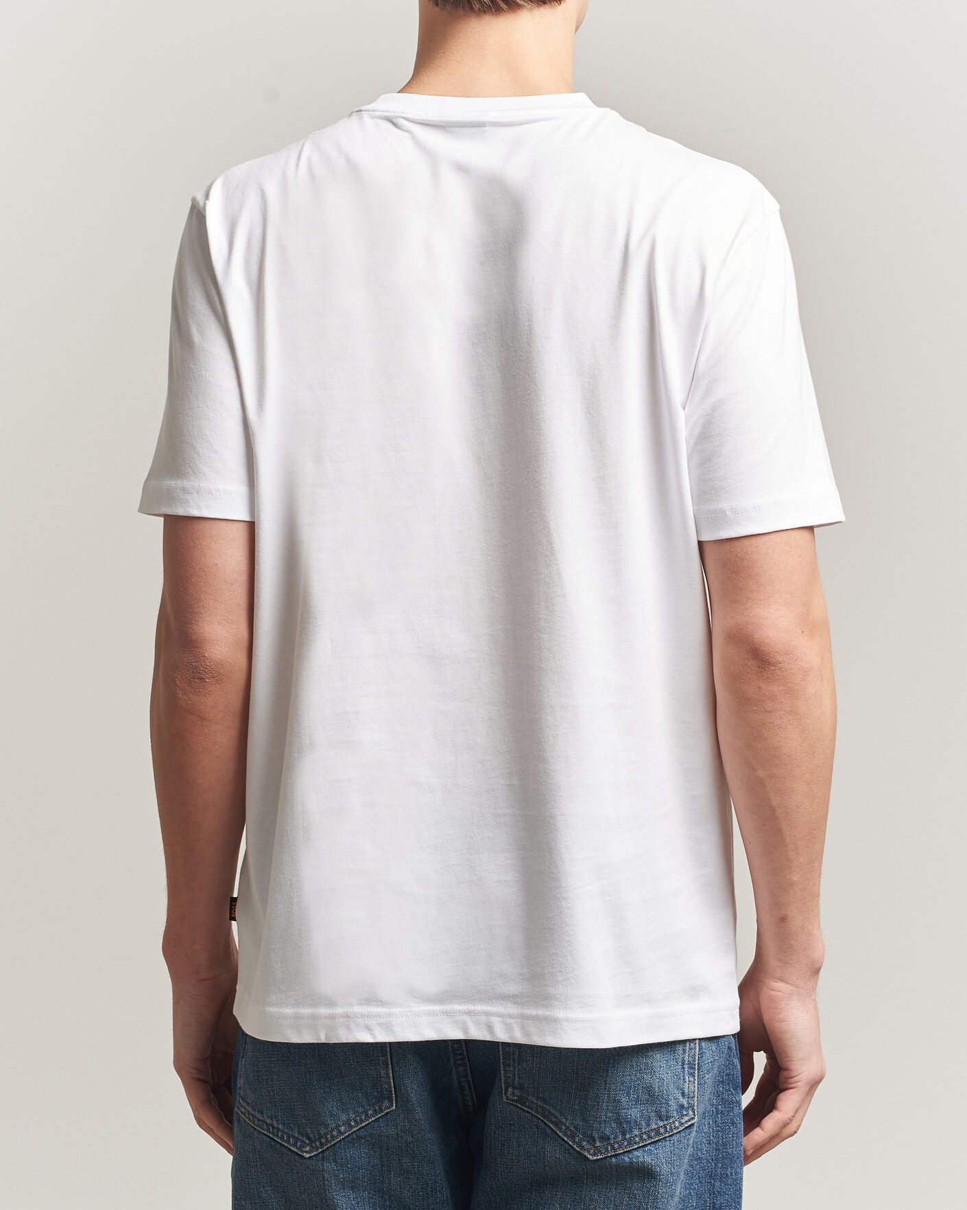 Uomini | T-shirt | BOSS ORANGE | Creature Printed Crew Neck T-Shirt Natural