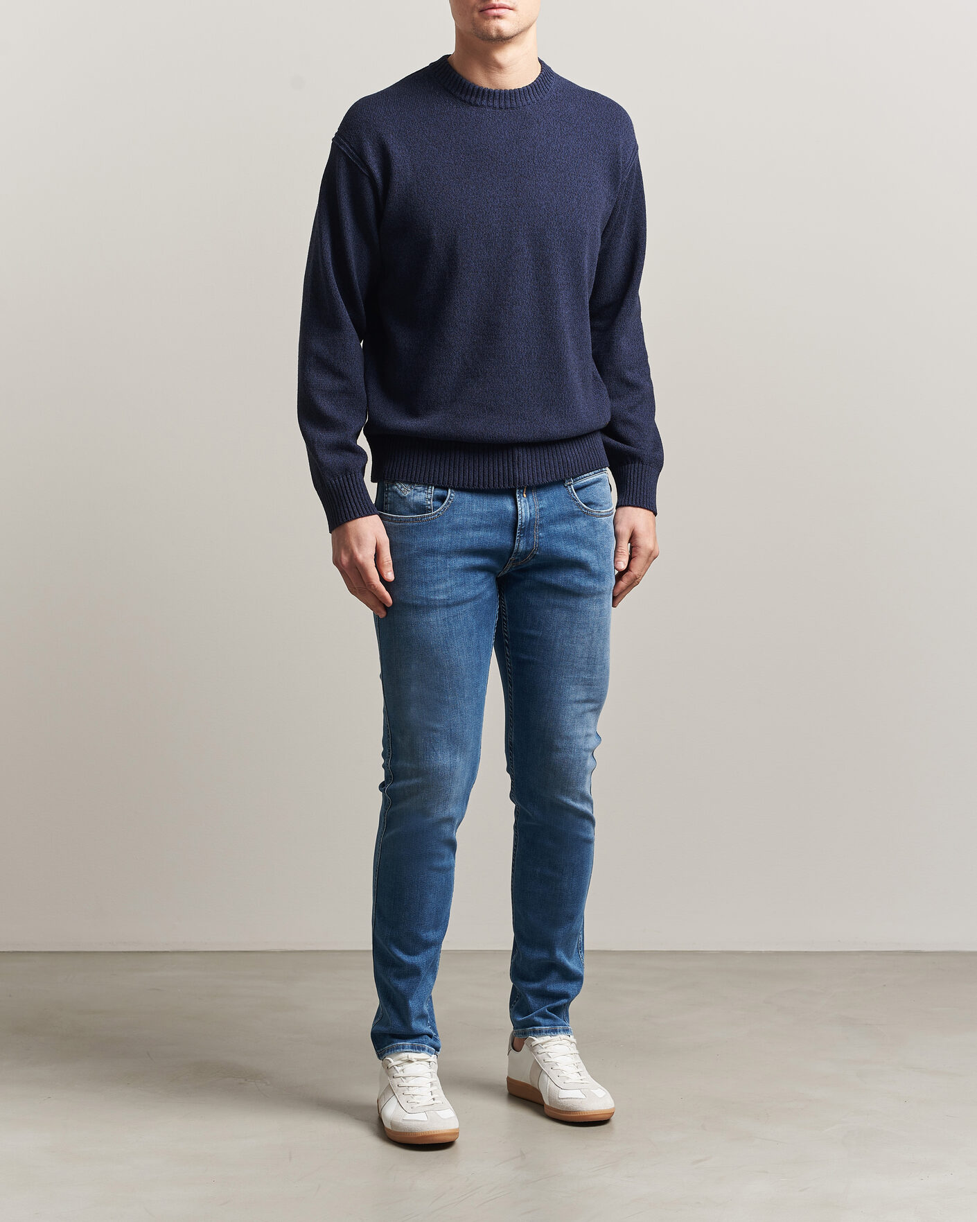 Uomini | Maglieria | BOSS ORANGE | Kerlino Knitted Sweater Dark Blue