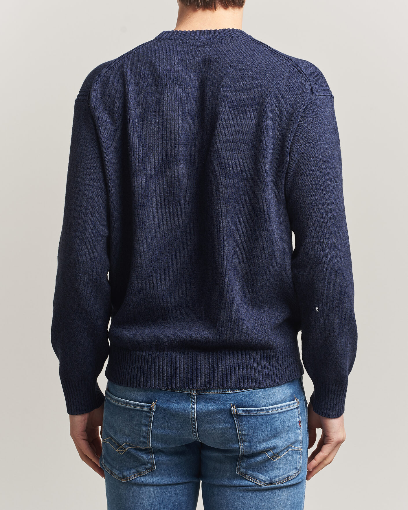 Uomini | Maglieria | BOSS ORANGE | Kerlino Knitted Sweater Dark Blue
