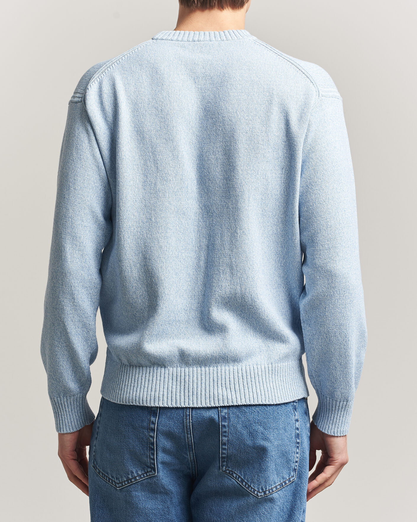Uomini | Maglieria | BOSS ORANGE | Kerlino Knitted Sweater Light Blue