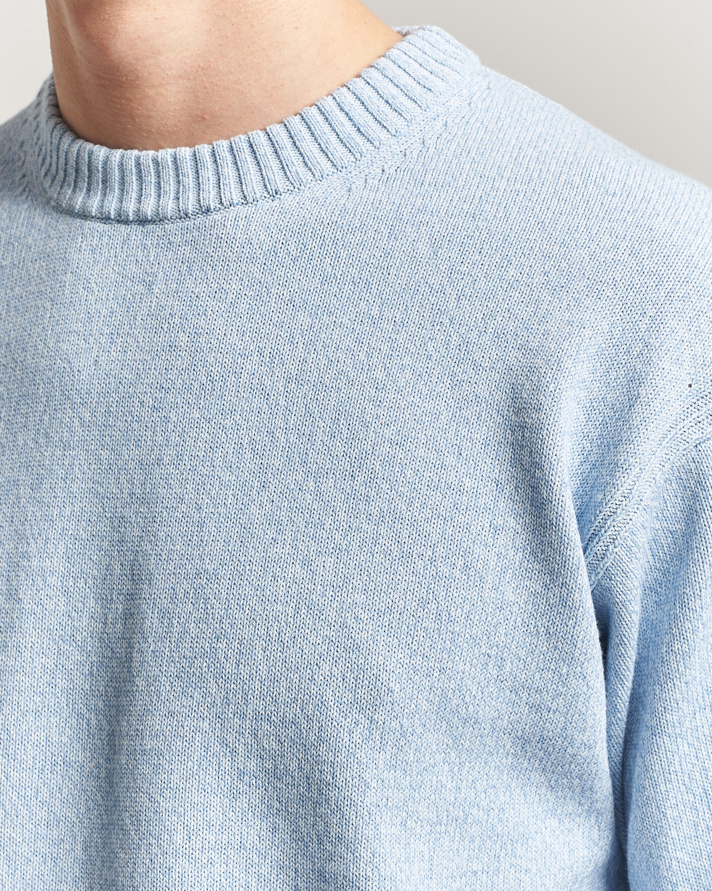 Uomini | Maglieria | BOSS ORANGE | Kerlino Knitted Sweater Light Blue