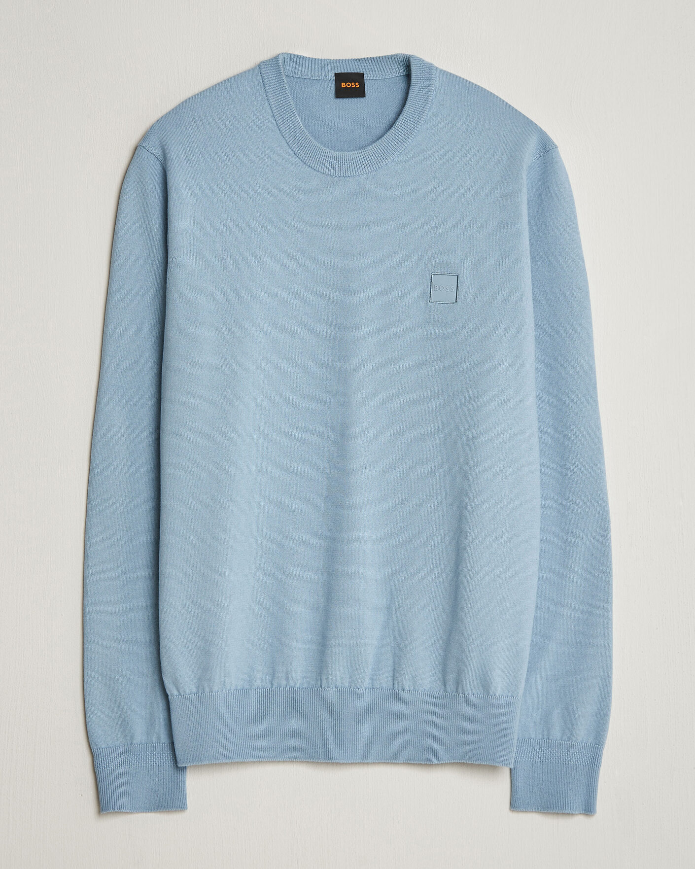 Uomini | Maglieria | BOSS ORANGE | Kanovano Knitted Sweater Light Blue