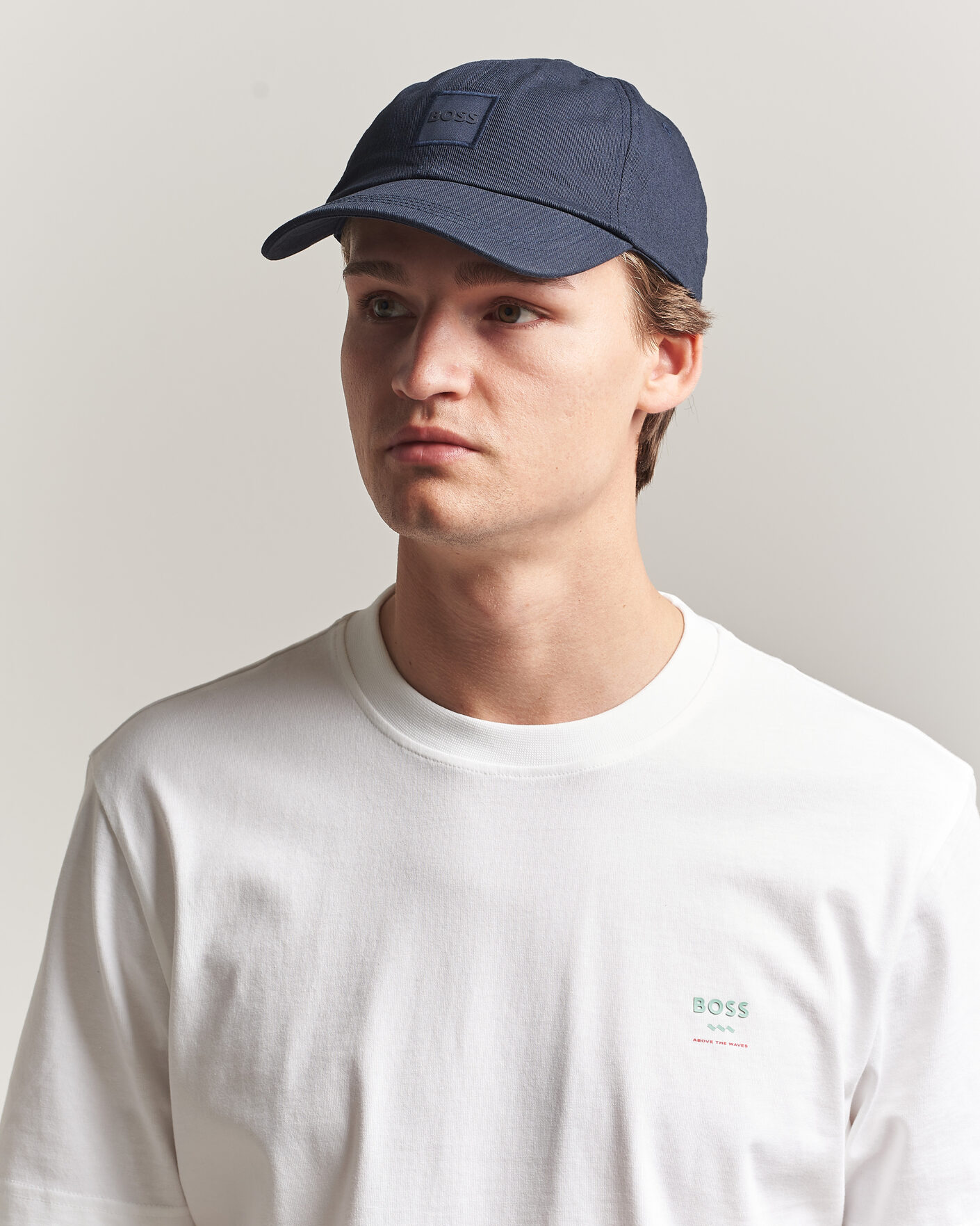 Uomini | Cappelli & Berretti | BOSS ORANGE | Derrel Logo Cap Dark Blue