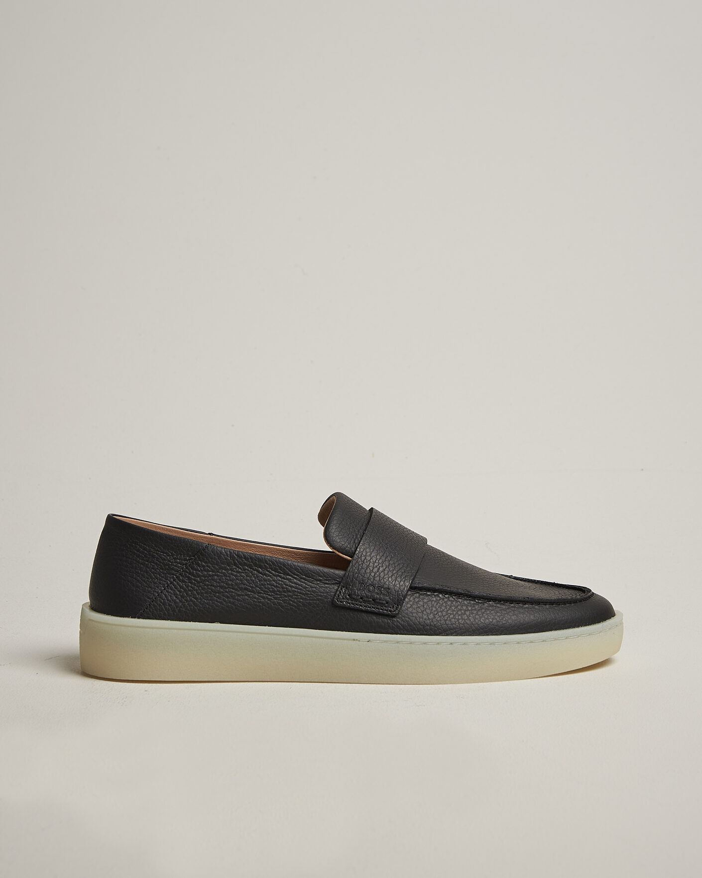 Uomini | Mocassini | BOSS BLACK | Randal Leather Loafer Black