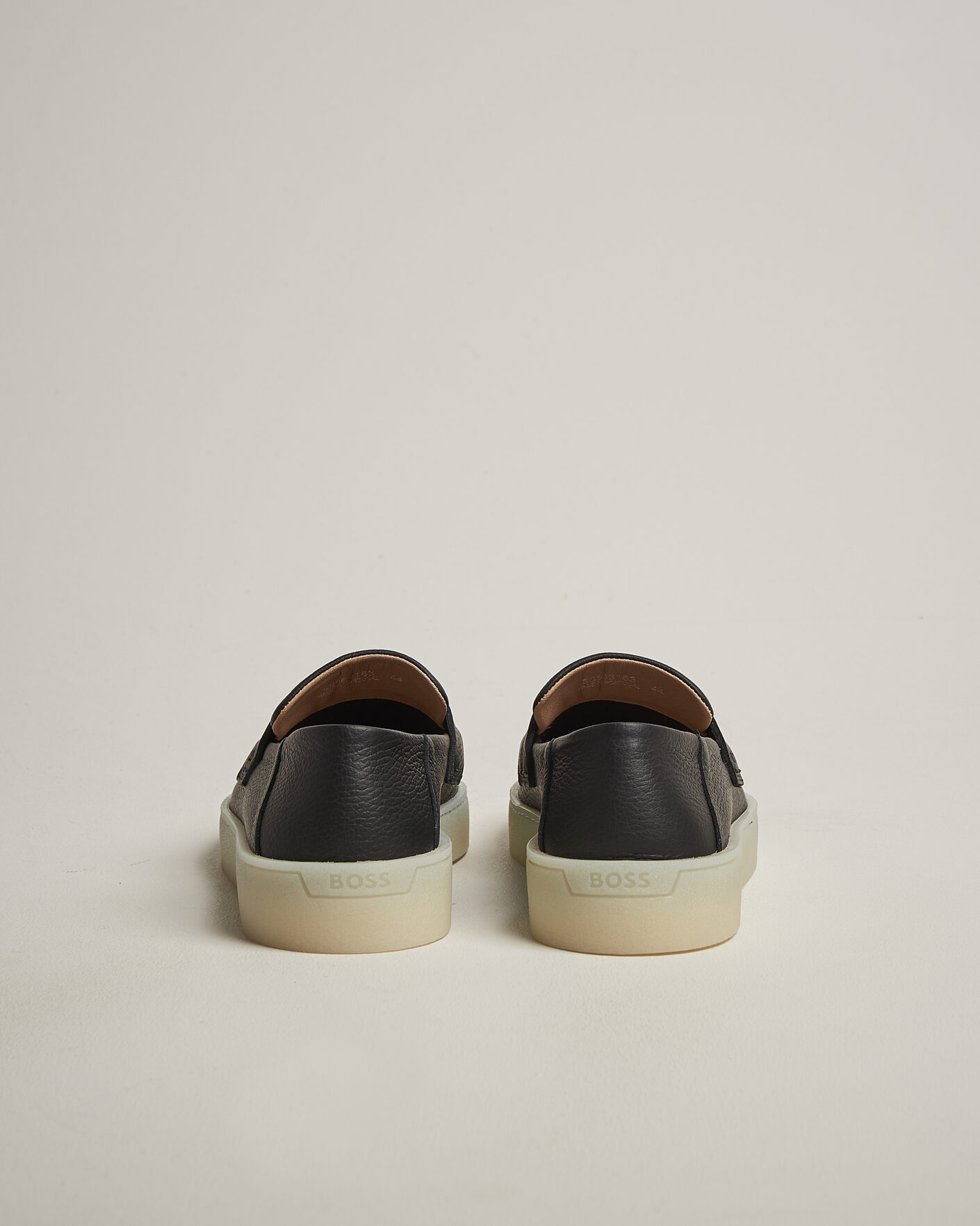 Uomini | Mocassini | BOSS BLACK | Randal Leather Loafer Black