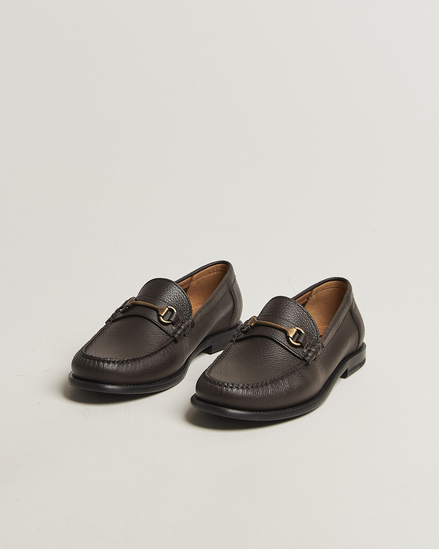 Uomini | Mocassini | BOSS BLACK | Tevan Leather Moccasin Dark Brown