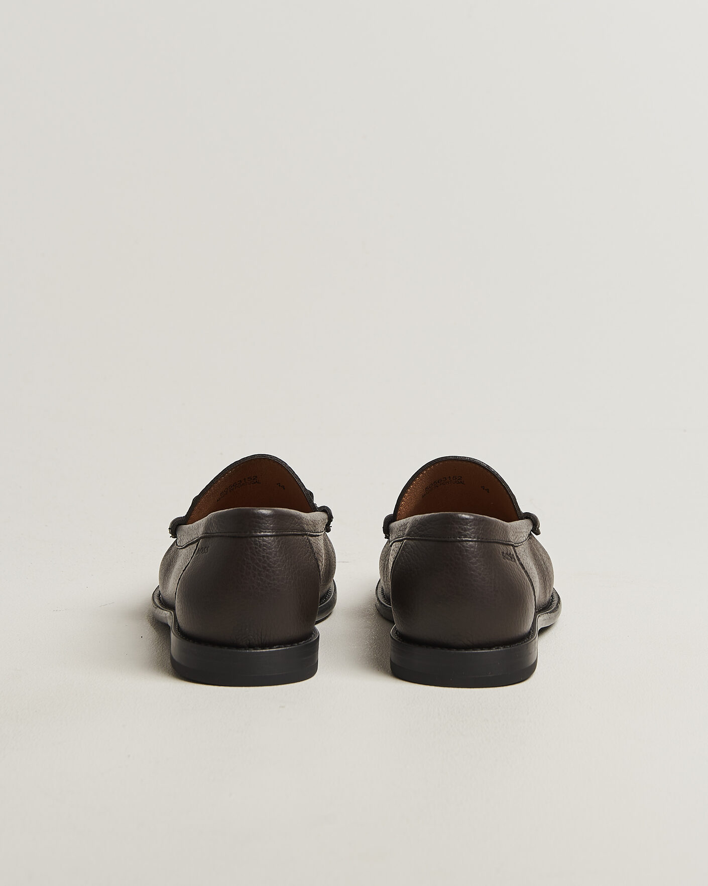 Uomini | Mocassini | BOSS BLACK | Tevan Leather Moccasin Dark Brown
