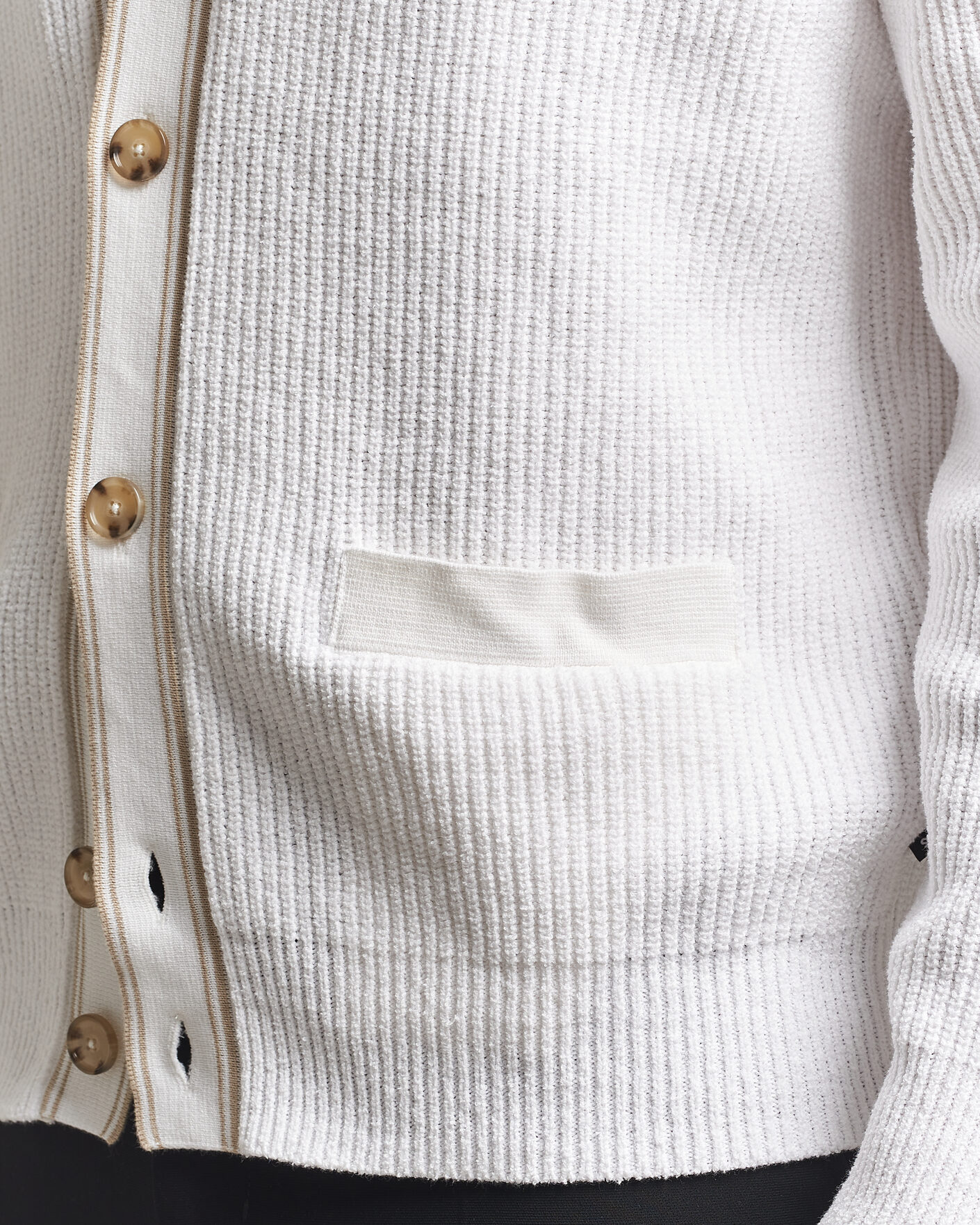 Uomini | Maglieria | BOSS BLACK | Napoli Knitted Cardigan White