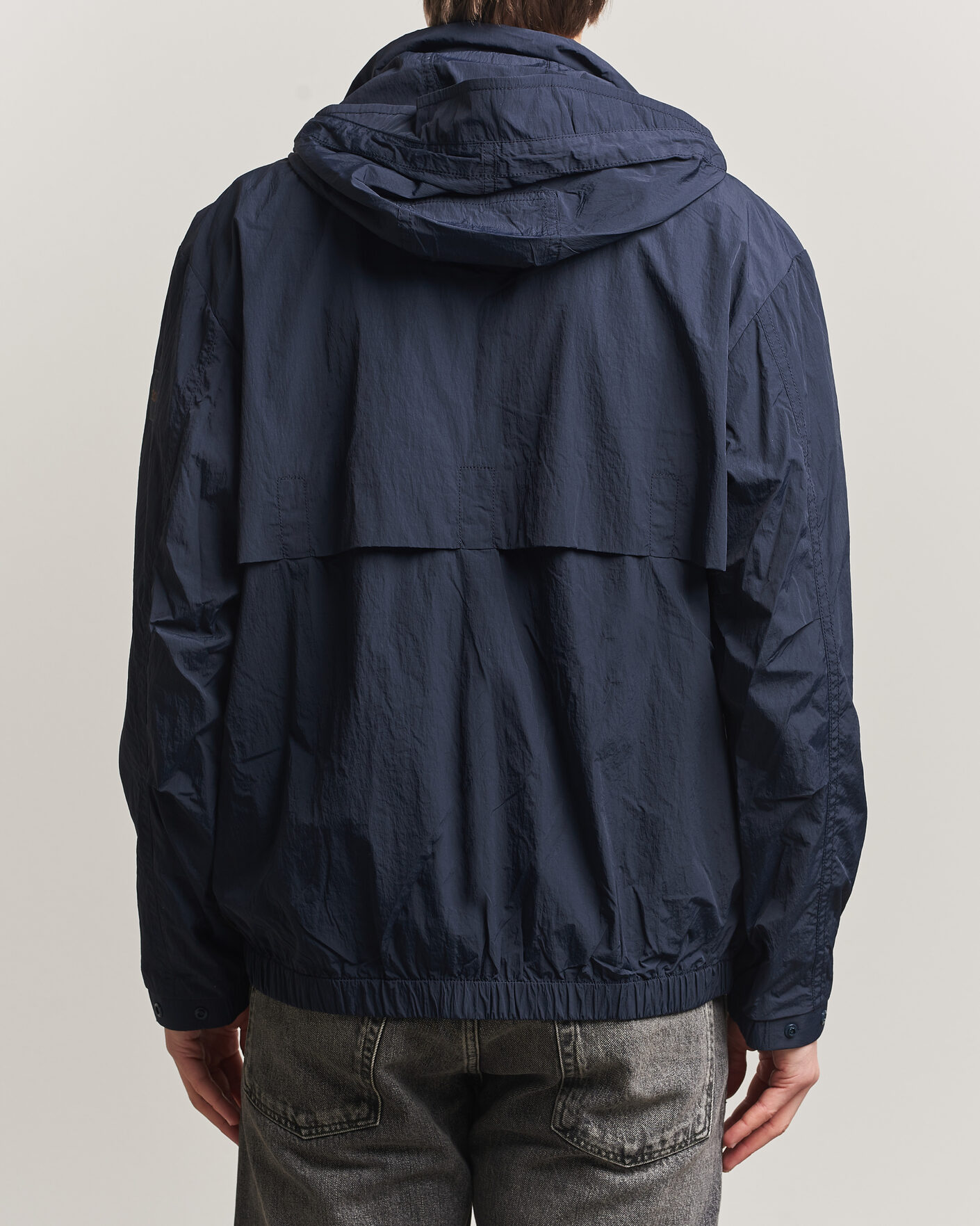 Uomini | Giacche | BOSS ORANGE | Oberle Hooded Jacket Dark Blue