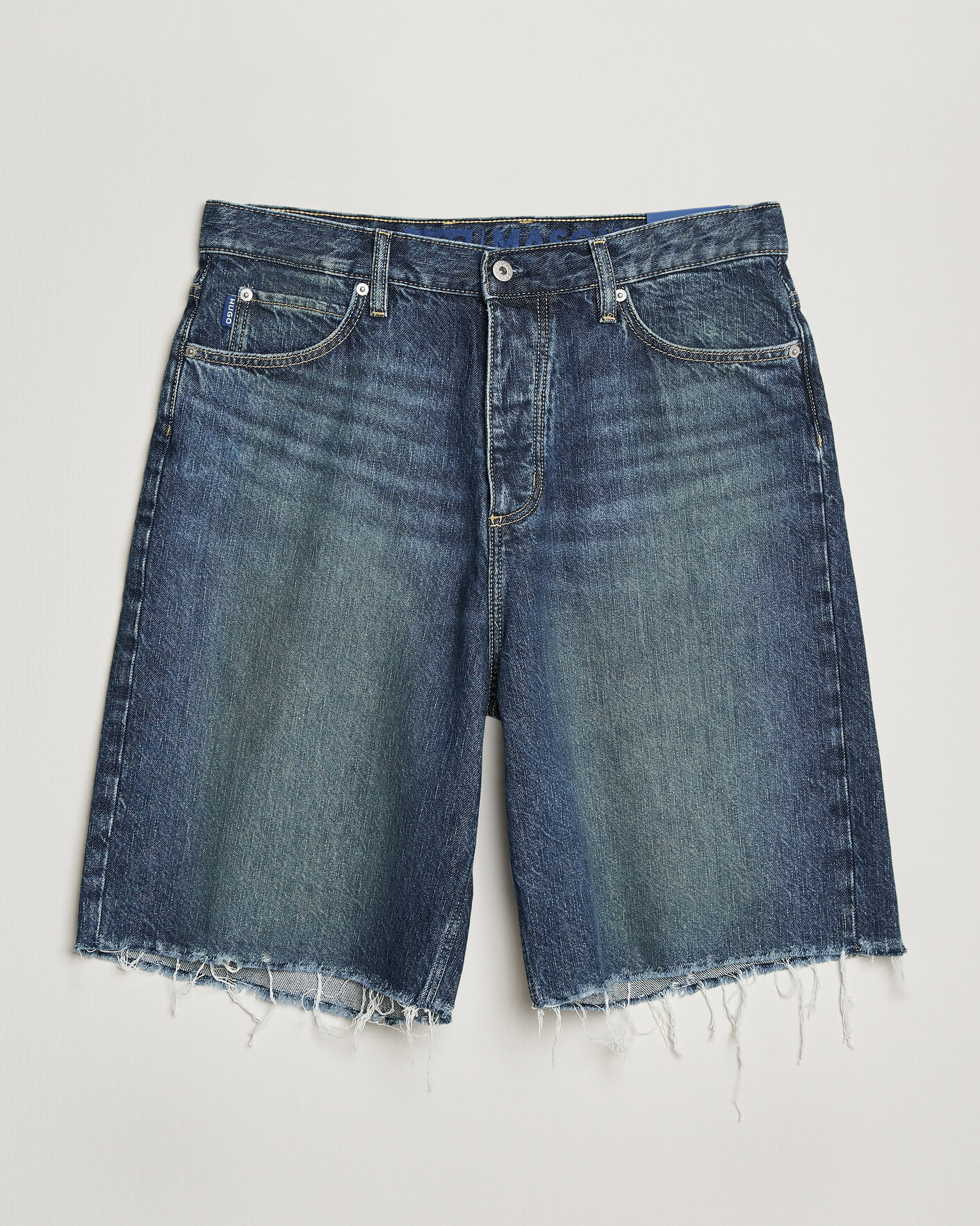 Uomini | Pantaloncini | HUGO | Mason Denim Shorts Medium Blue