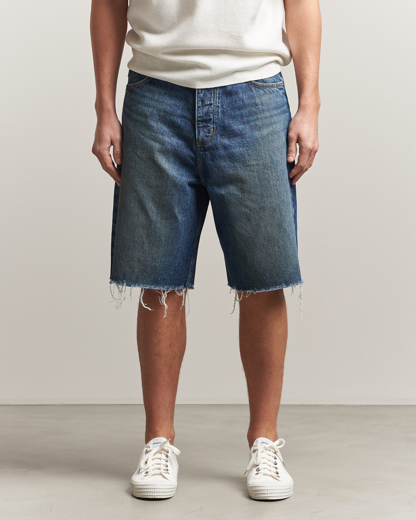 Uomini | Pantaloncini | HUGO | Mason Denim Shorts Medium Blue