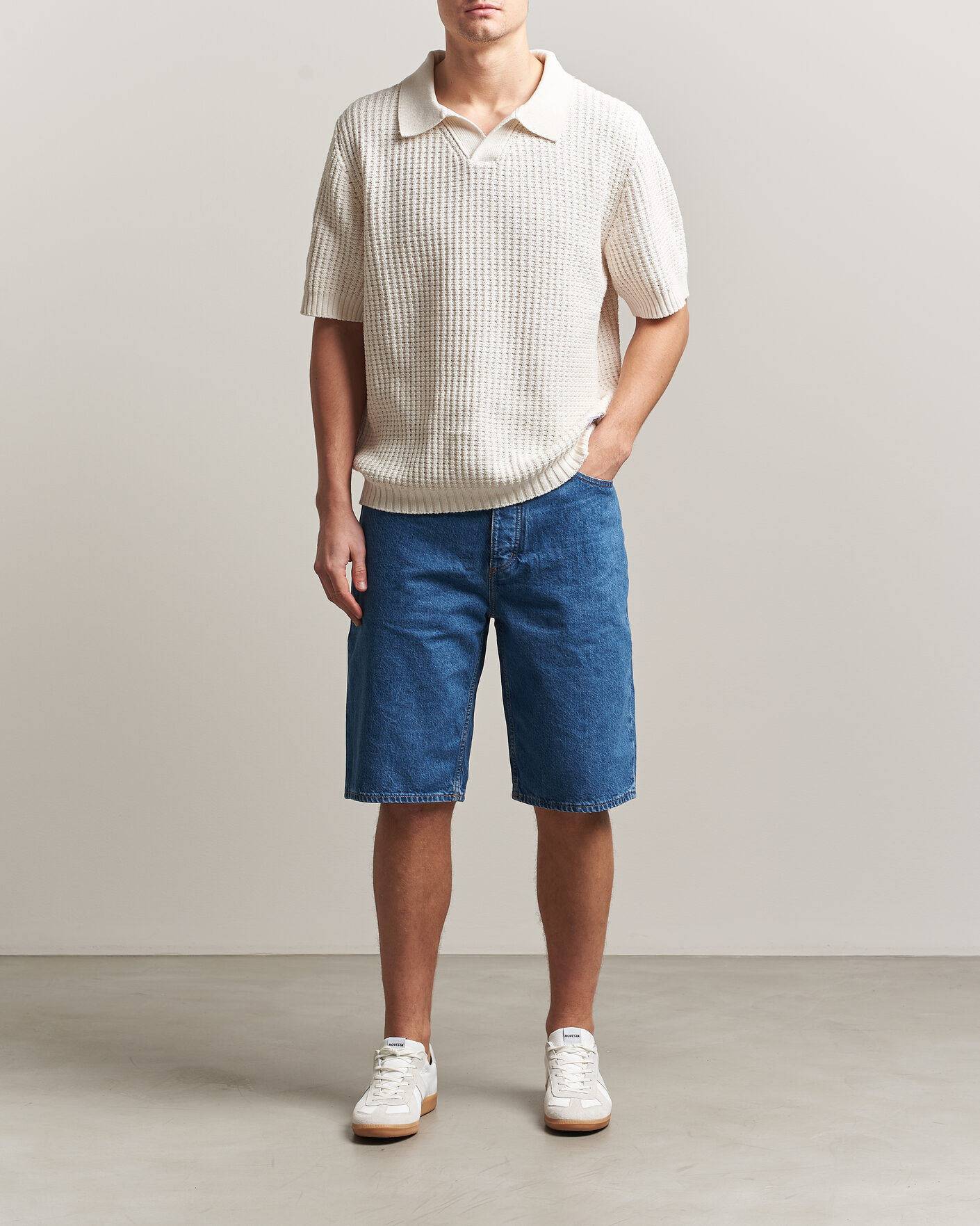 Uomini | Pantaloncini | HUGO | Skate Denim Shorts Medium Blue
