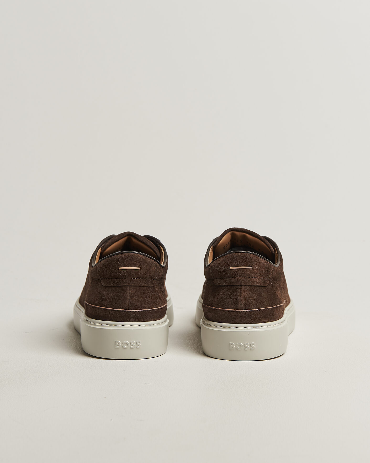 Uomini | Sneakers | BOSS CAMEL | Gary Suede Sneaker Dark Brown