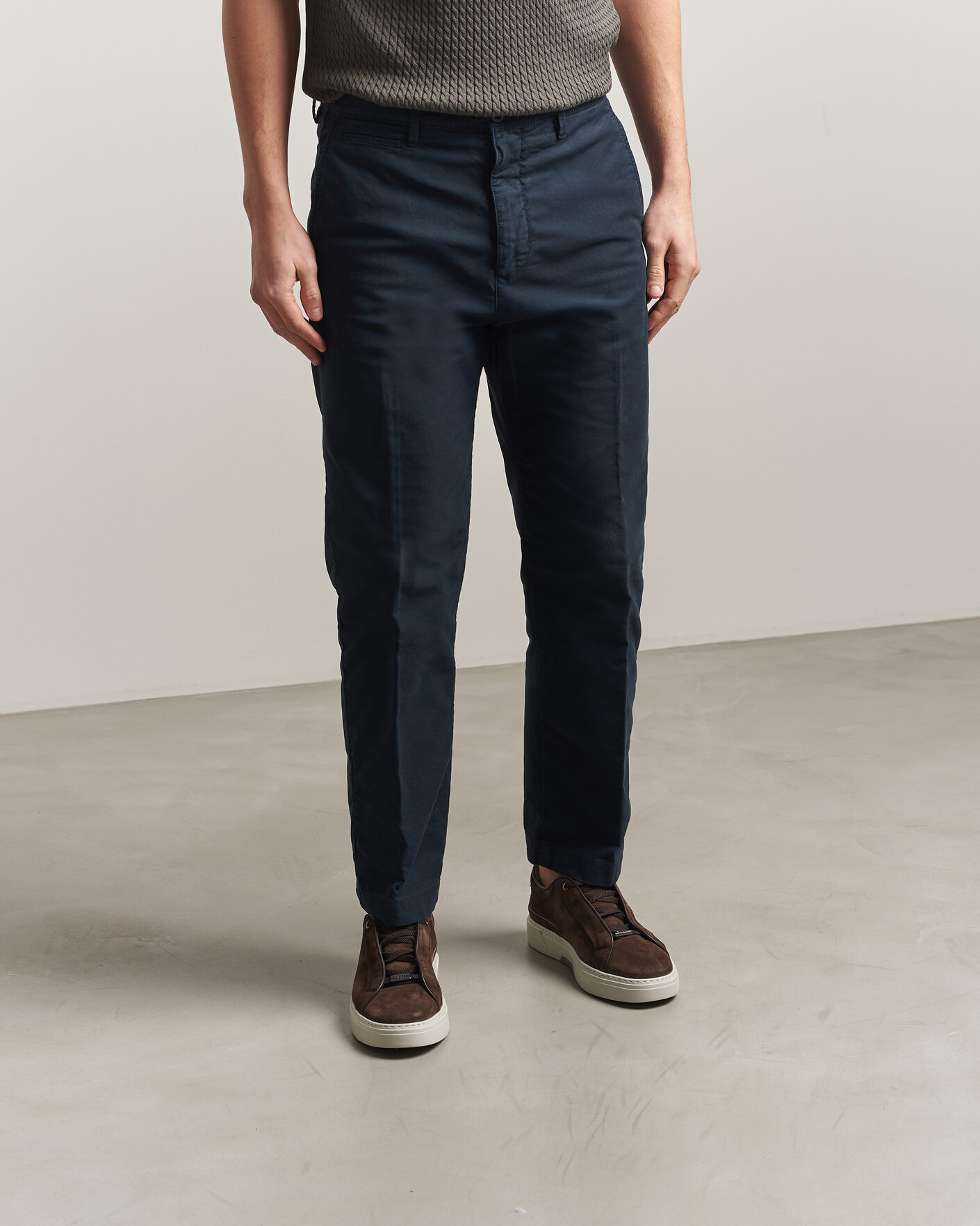 Uomini | Sneakers | BOSS CAMEL | Gary Suede Sneaker Dark Brown