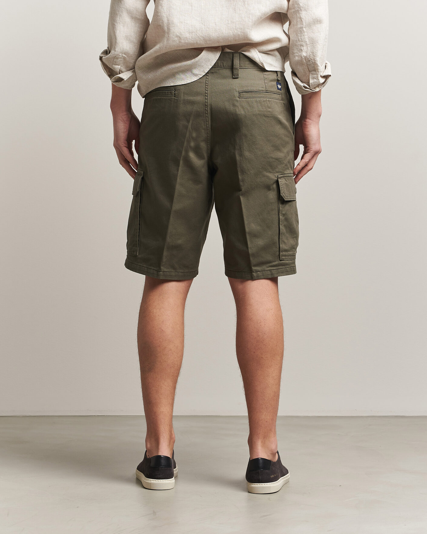 Uomini | Pantaloncini | Dockers | Straight Cargo Shorts Earth Moss