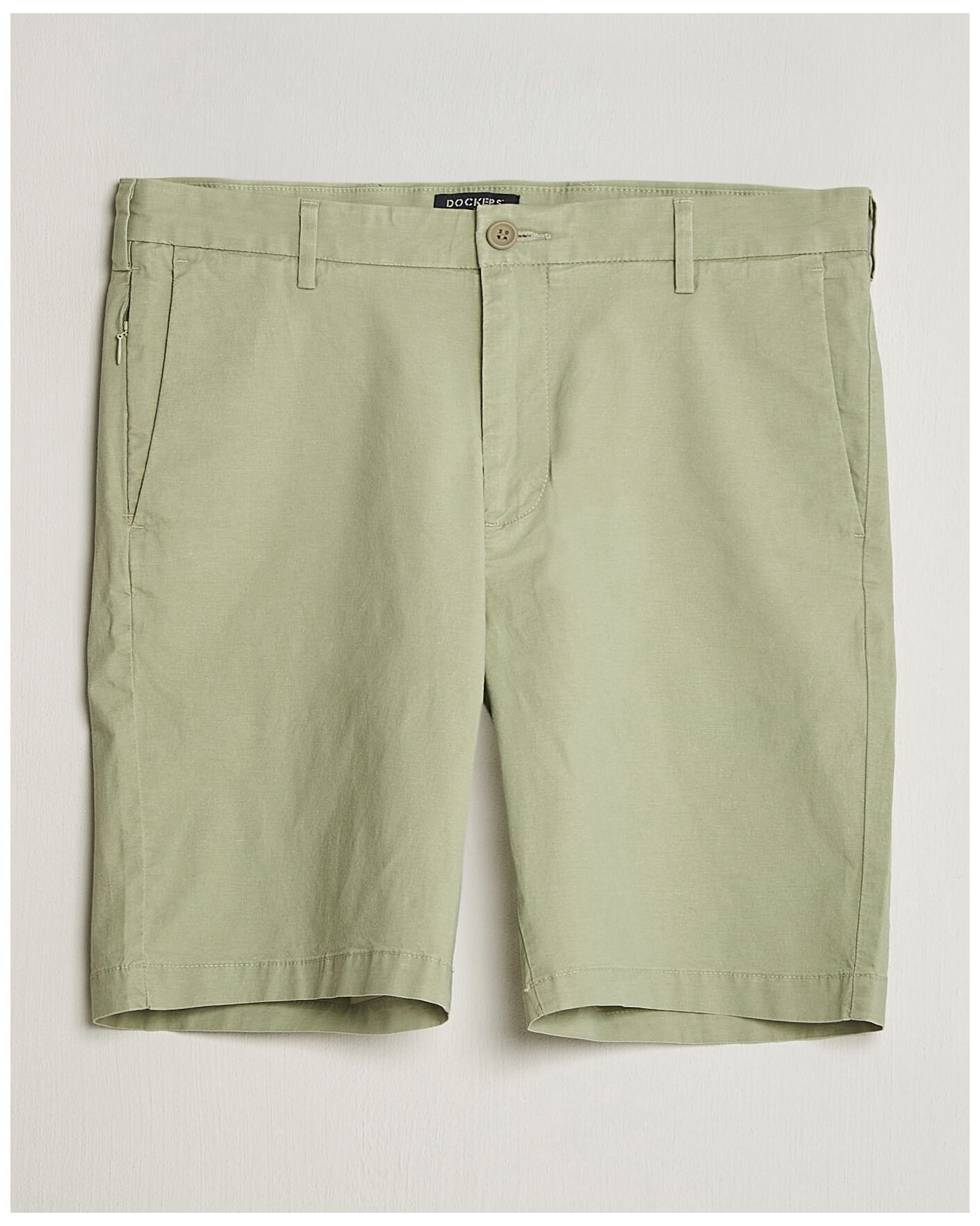 Uomini | Pantaloncini | Dockers | Slim Cotton/Linen Shorts Tea
