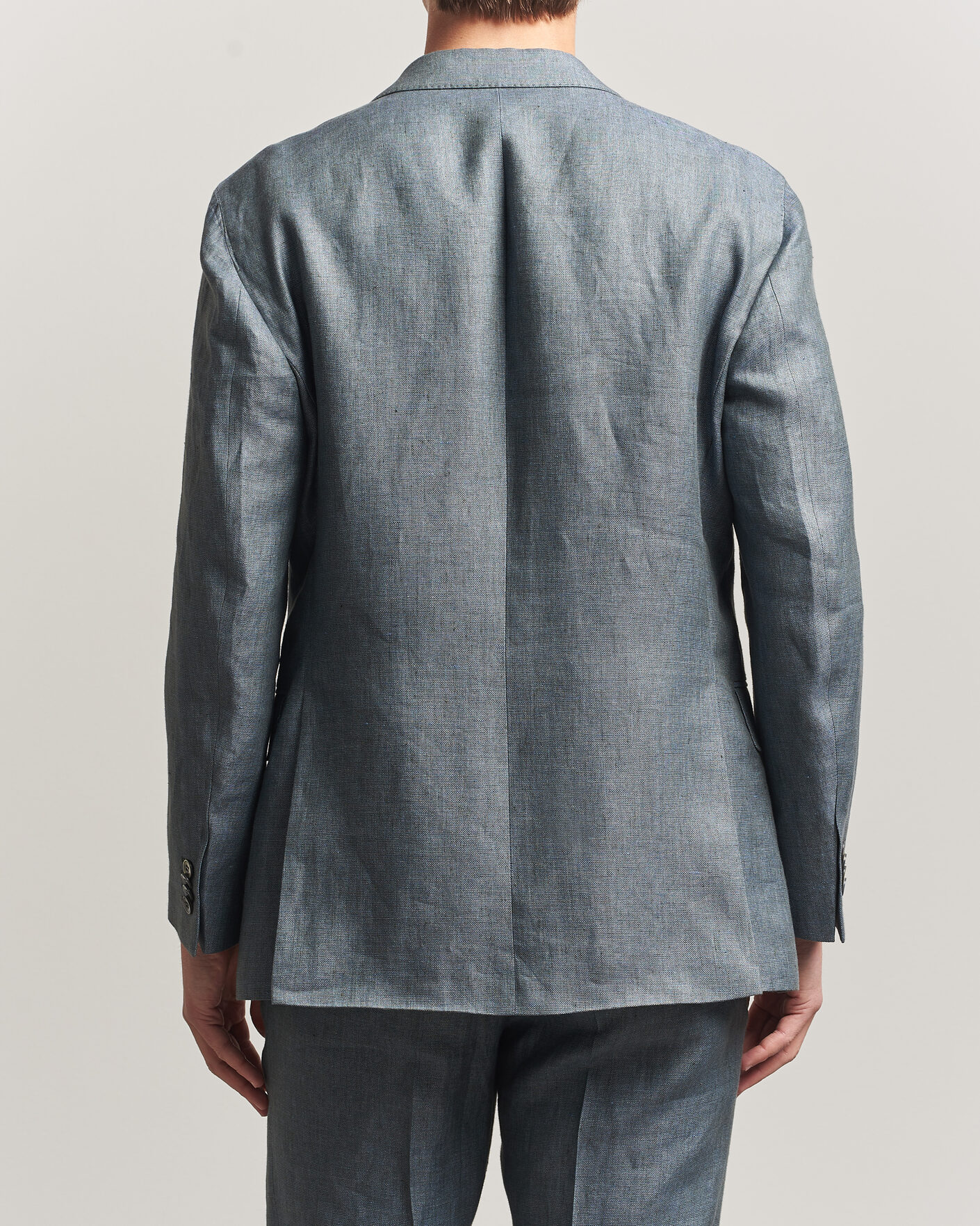 Uomini | Blazers | Oscar Jacobson | Robert Linen Blazer Olive