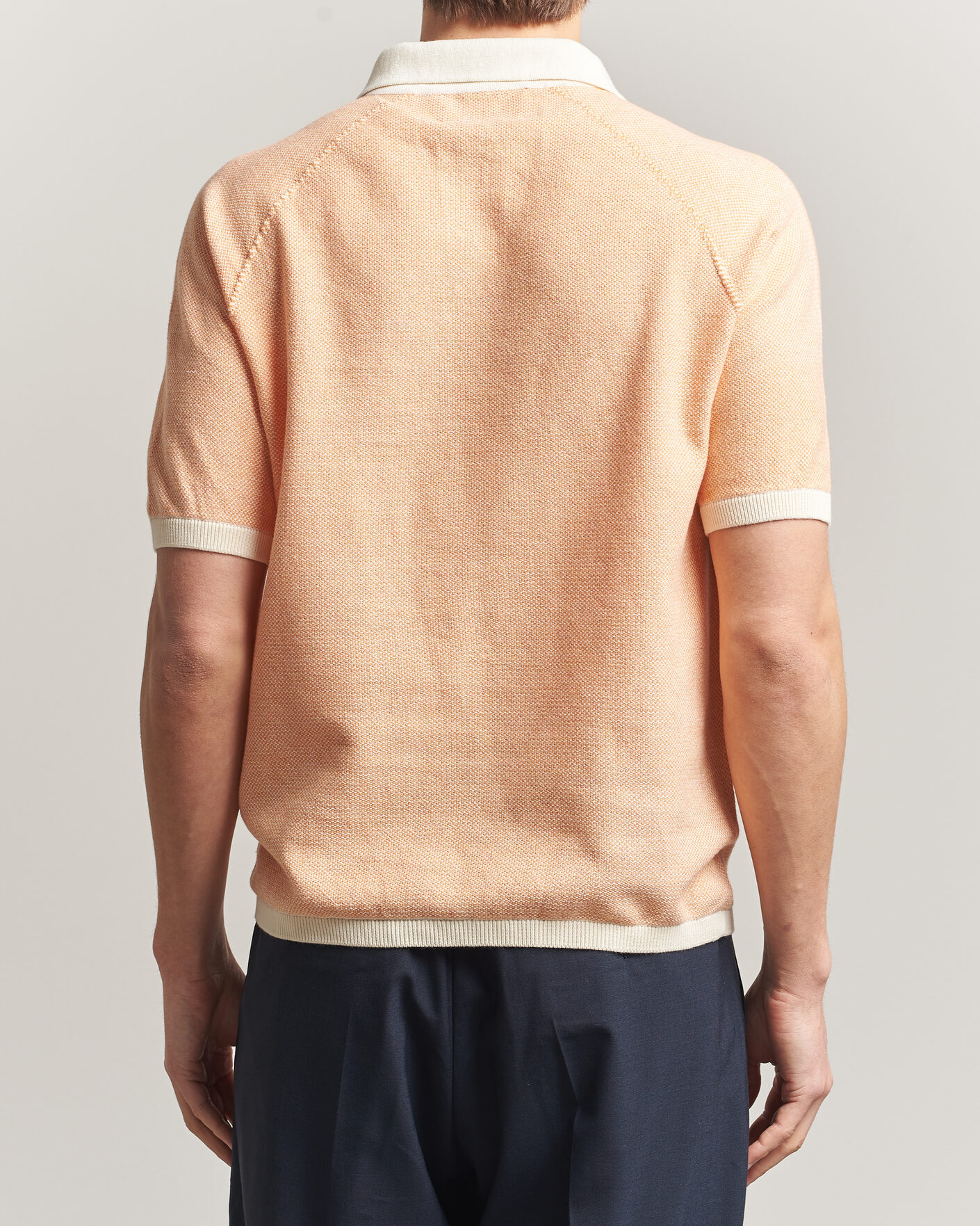 Uomini | Polo | Peregrine | Lynton Cotton Polo Apricot