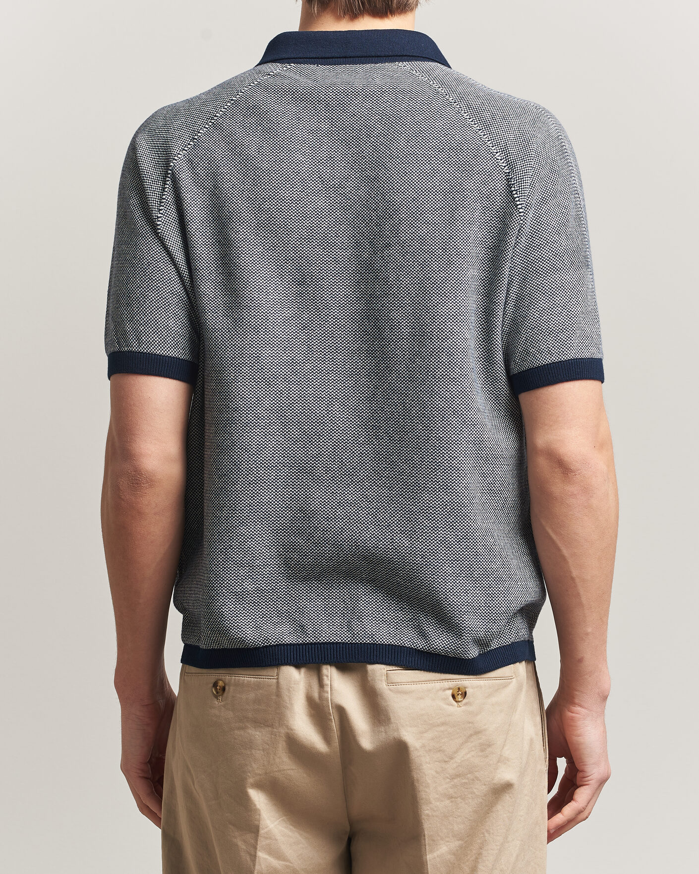 Uomini | Polo | Peregrine | Lynton Cotton Polo Navy