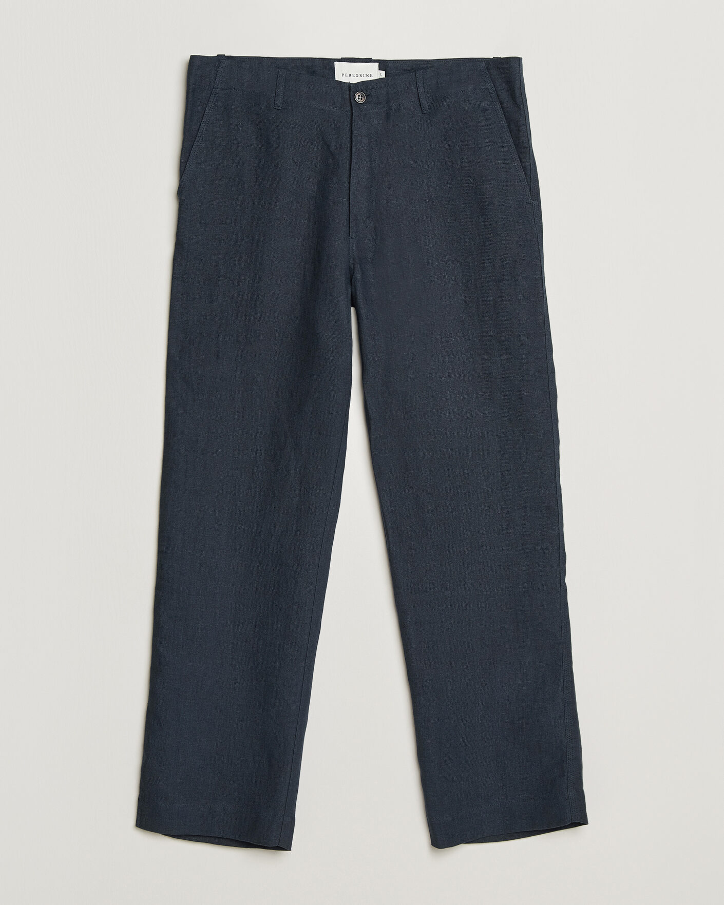 Uomini | Pantaloni | Peregrine | Windsor Linen Trousers Navy