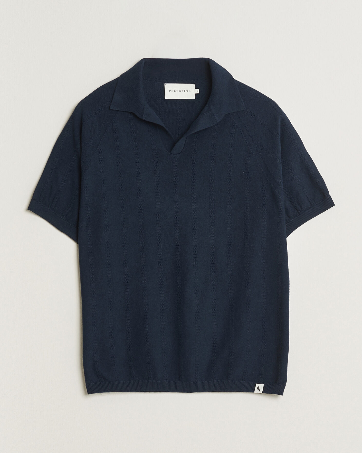 Uomini | Polo | Peregrine | Alma Cotton Structure Polo Navy